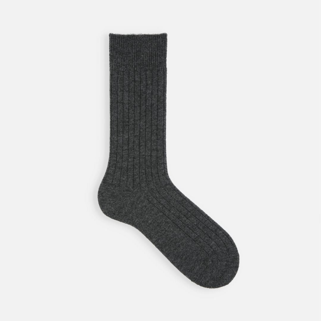 062140034 Cashmere Rib Socks L