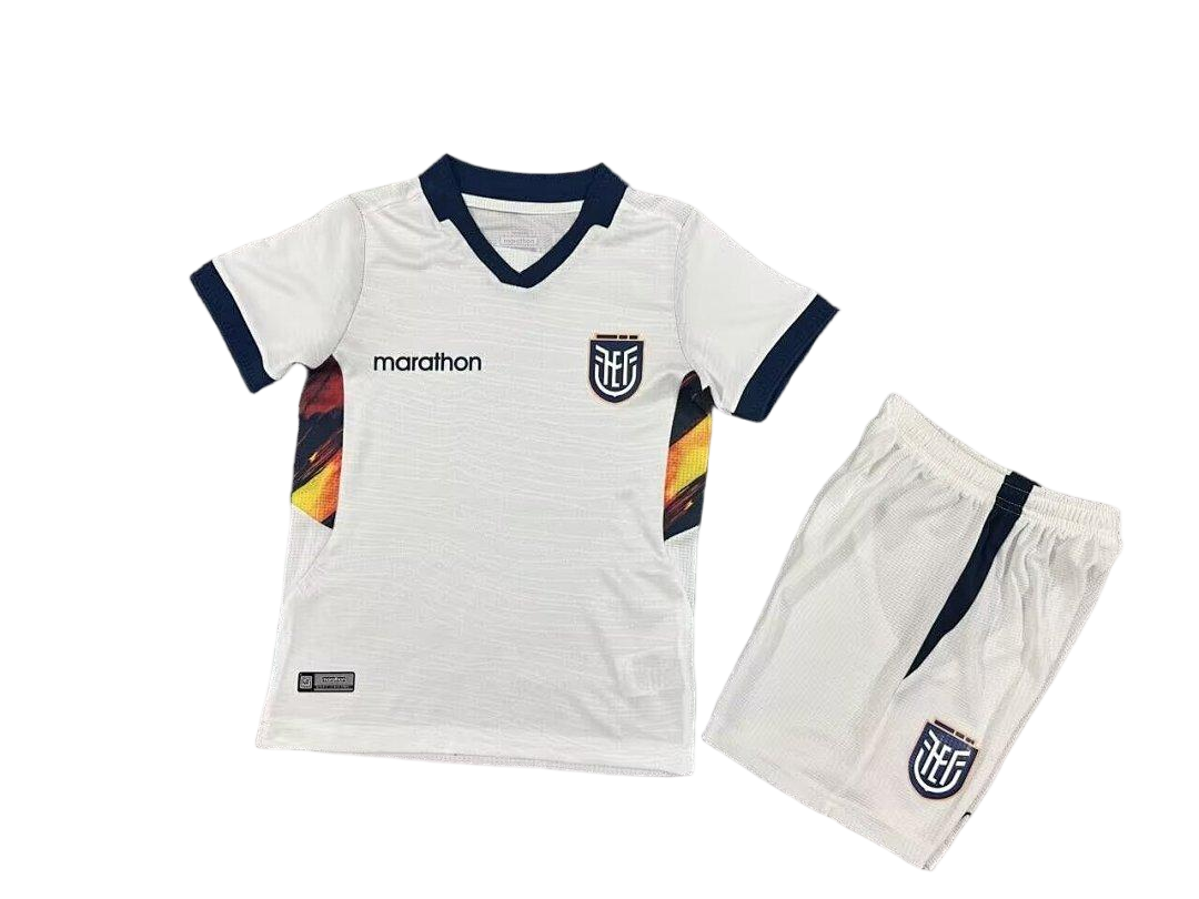 Ecuador Soccer Jersey Third Away Kids Kit Jersey+Shorts World Cup 2026