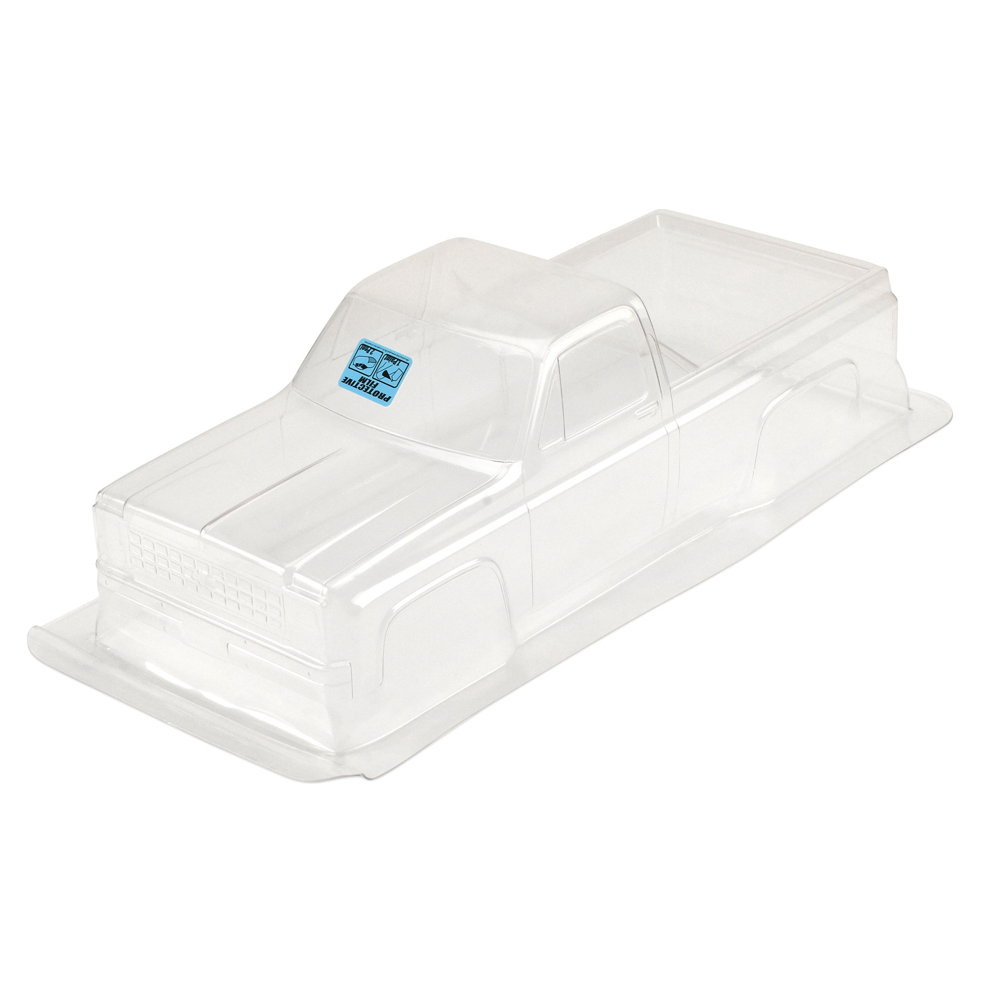 1/8 1980 Chevy Pick-up Clear Body: Monster Truck