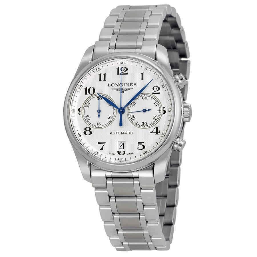 [2026 Mirror Grade]Longines Men's L2.629.4.78.6 Master Chronograph Stainless Steel Watch