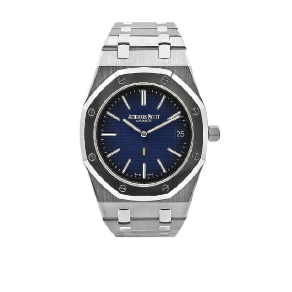 [2026 Mirror Grade]Audemars Piguet Royal Oak Jumbo Extra-Thin, 39mm, Titanium, blue dial, 15202IP.OO.1240IP.01