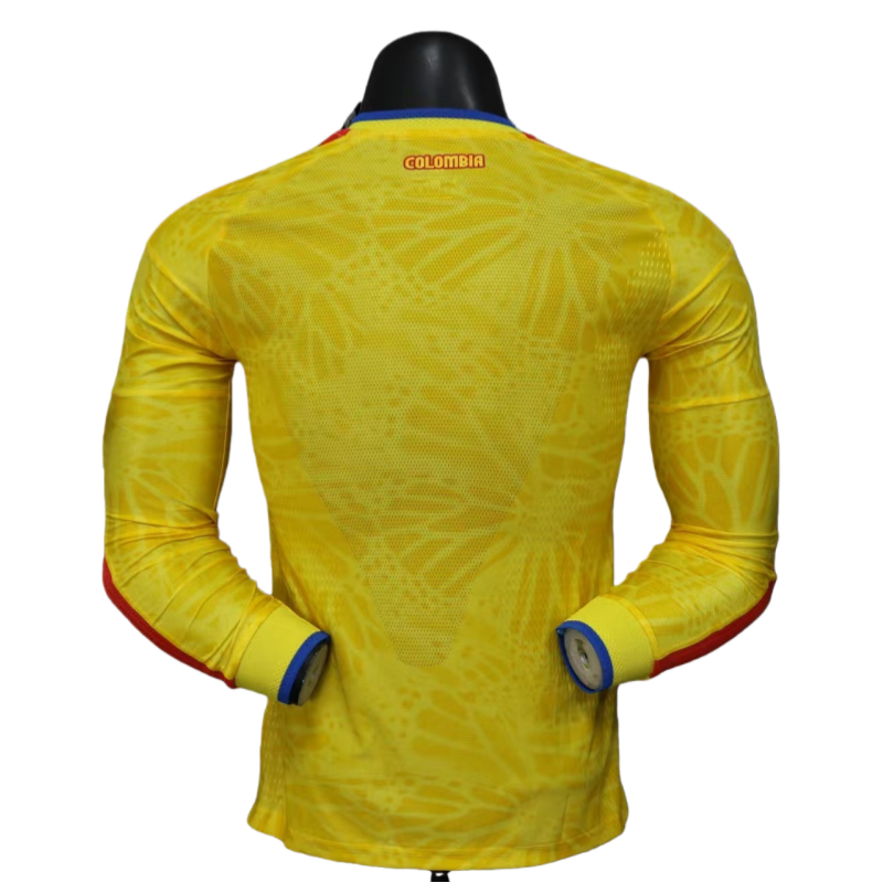 2026 Colombian World cup Home Long Sleeve football jersey Player edition