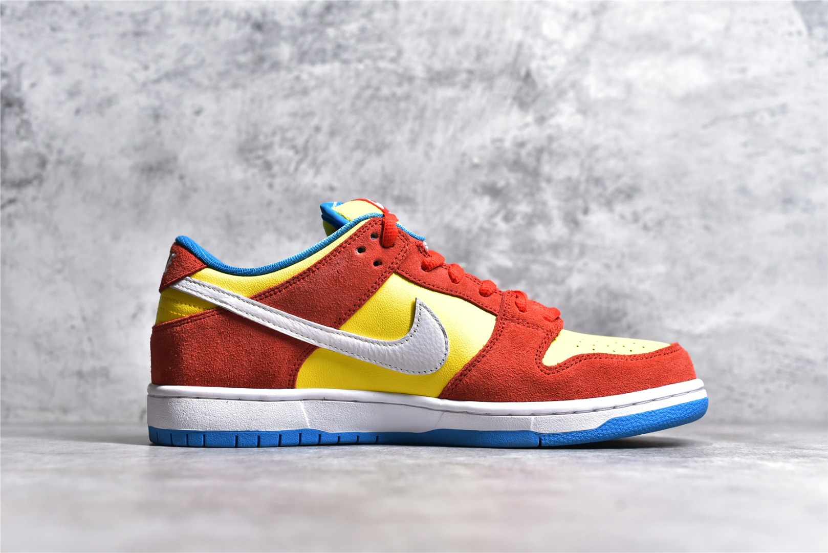 KO NIKE SB DUNK LOW PRO BART SIMPSON BQ6817-602