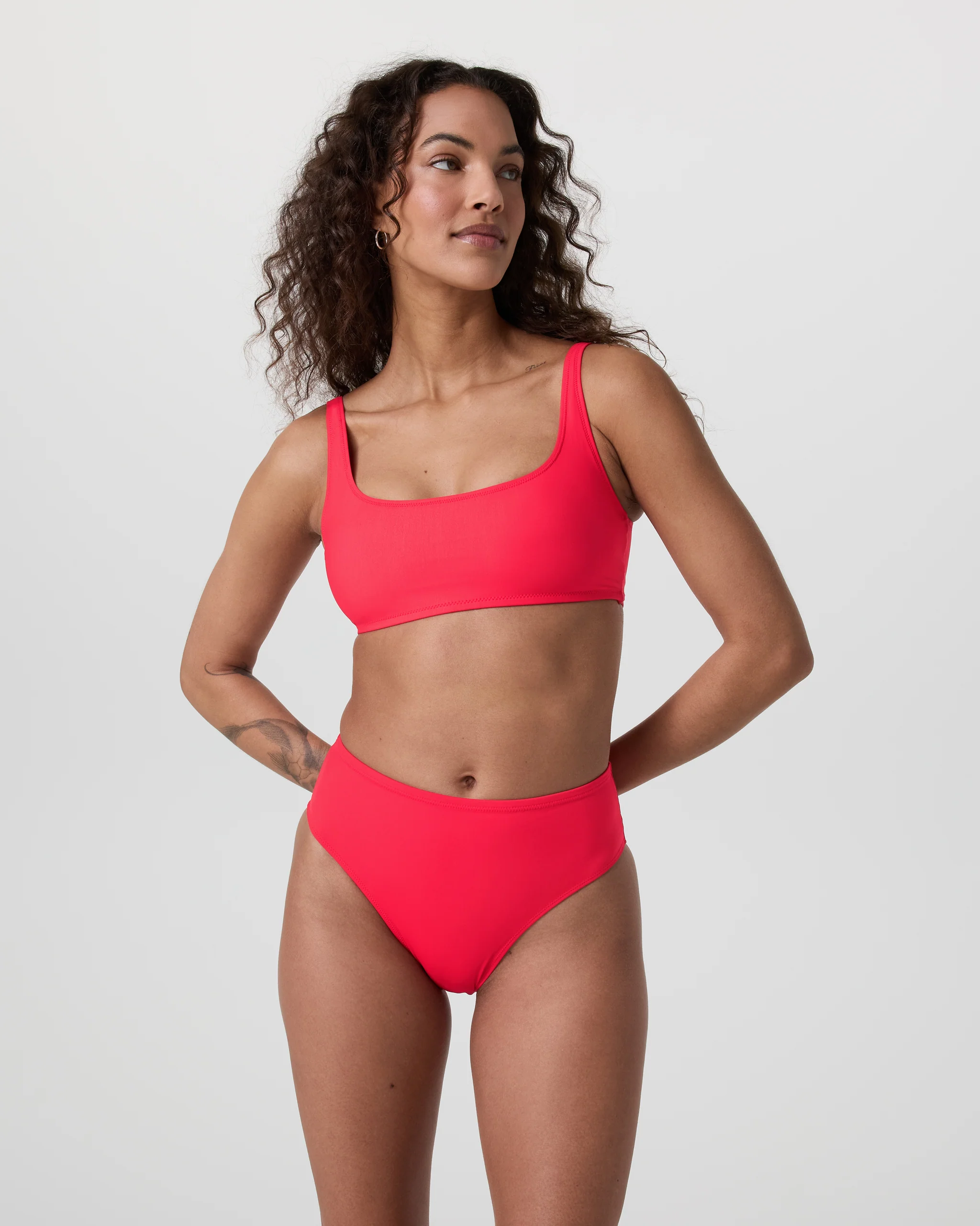 High Waisted Bikini Bottom
