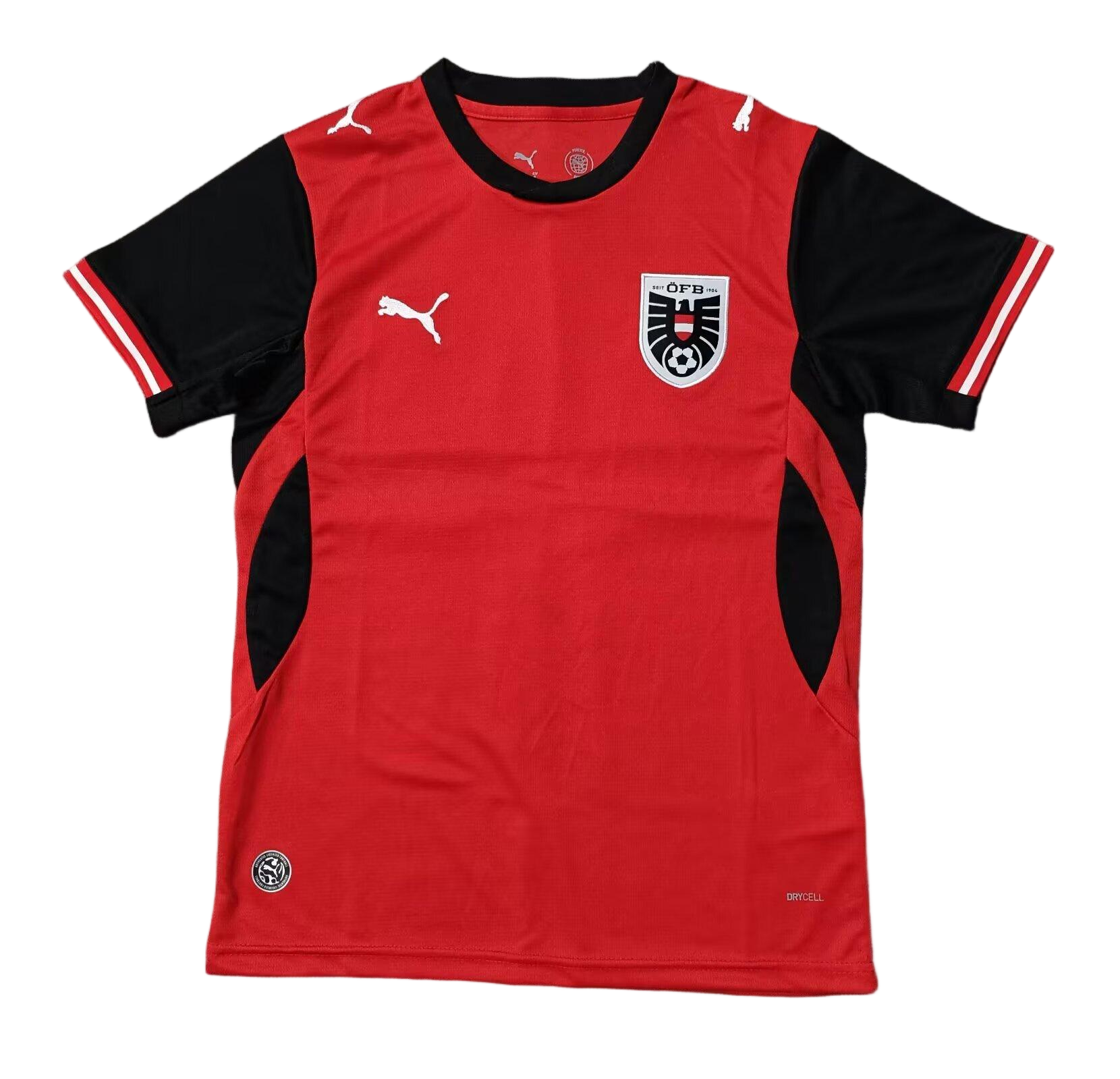 Austria Soccer Jersey Home Custom Shirt World Cup 2026