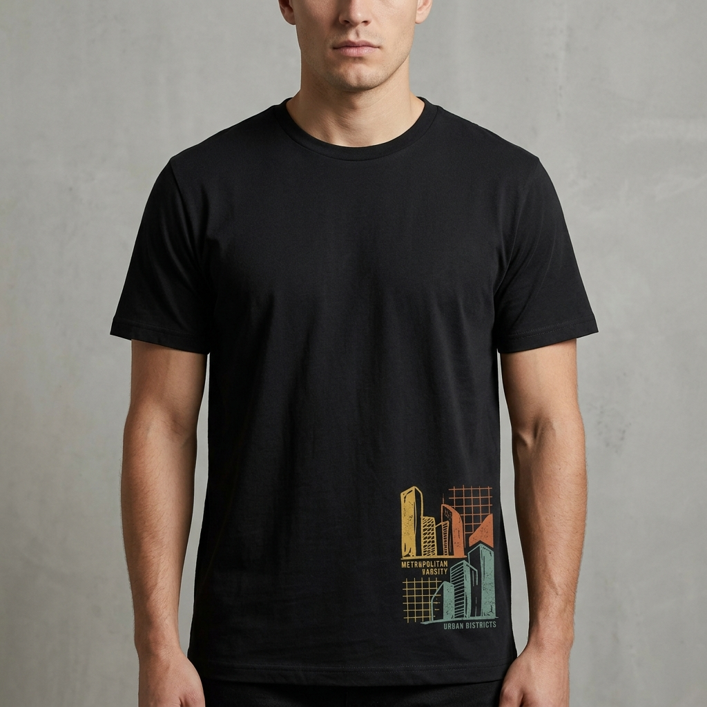 City Varsity Tee, Vintage Athletic Graphic T-Shirt, Unisex Streetwear Shirt CityTee3