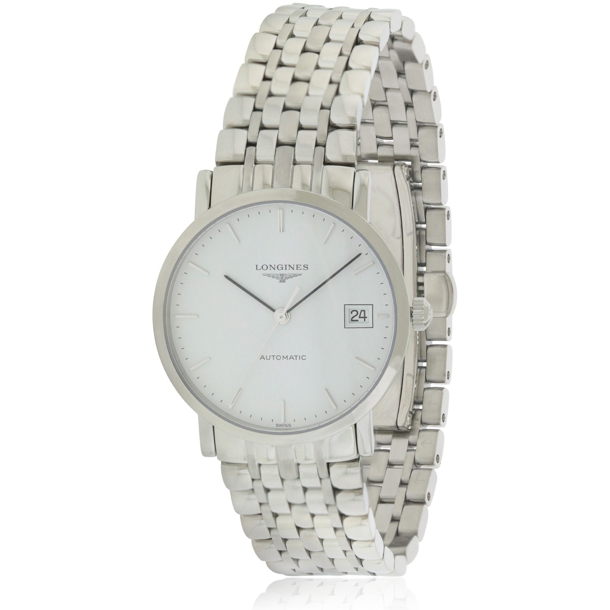 [2026 Mirror Grade]Longines Women's L48094126 Elegant Stainless Steel Watch