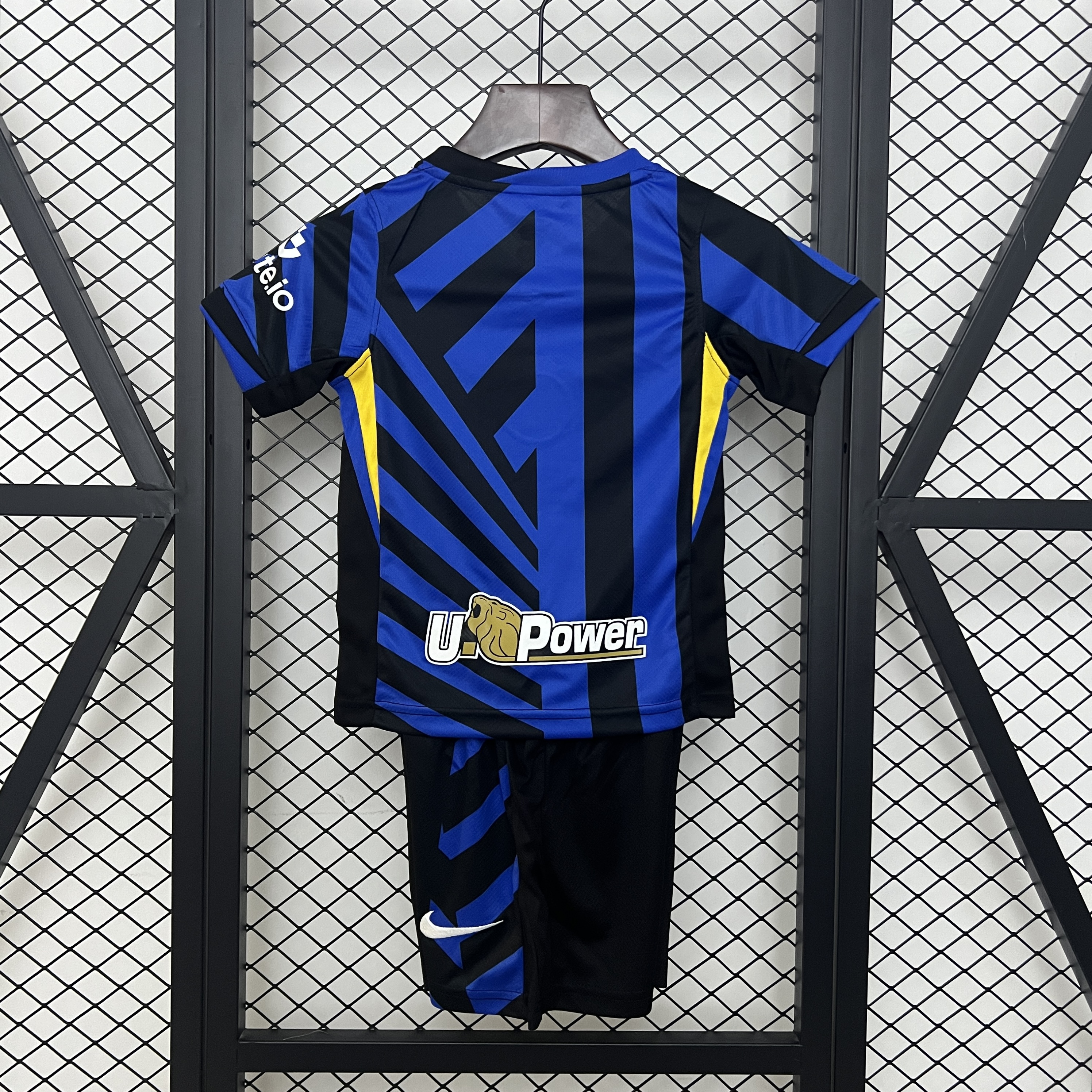 Inter Milan Soccer Jersey Home Kids Kit Jerseys+Shorts 2024/25