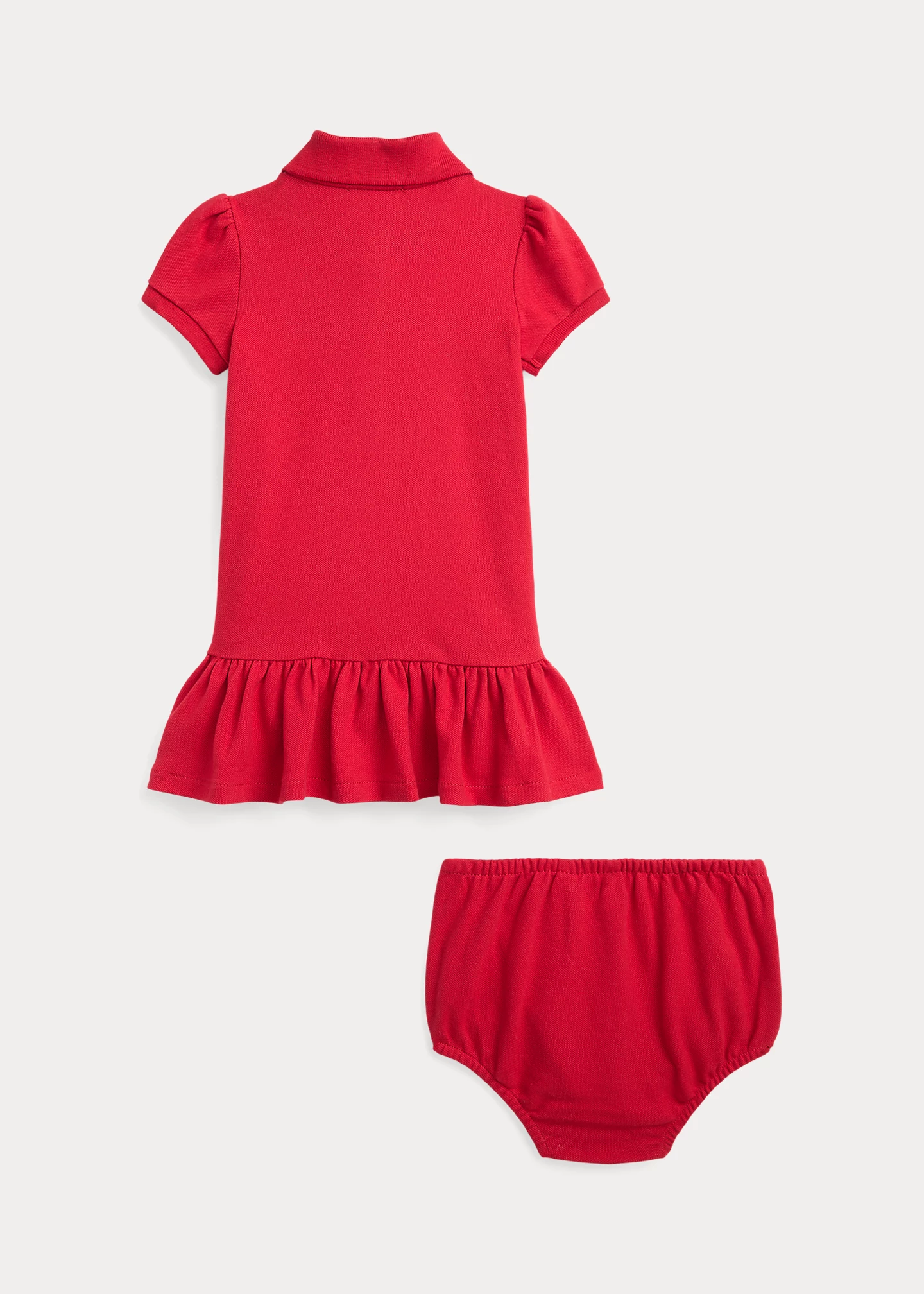 Polo Bear Mesh Polo Dress & Bloomer