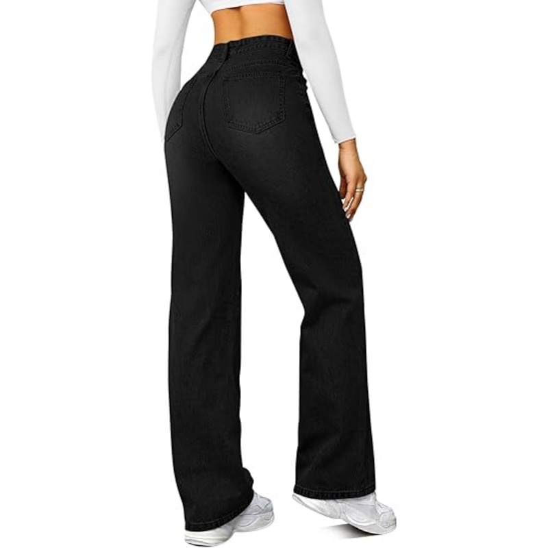 CHICDENLY Straight Leg Jeans for Women