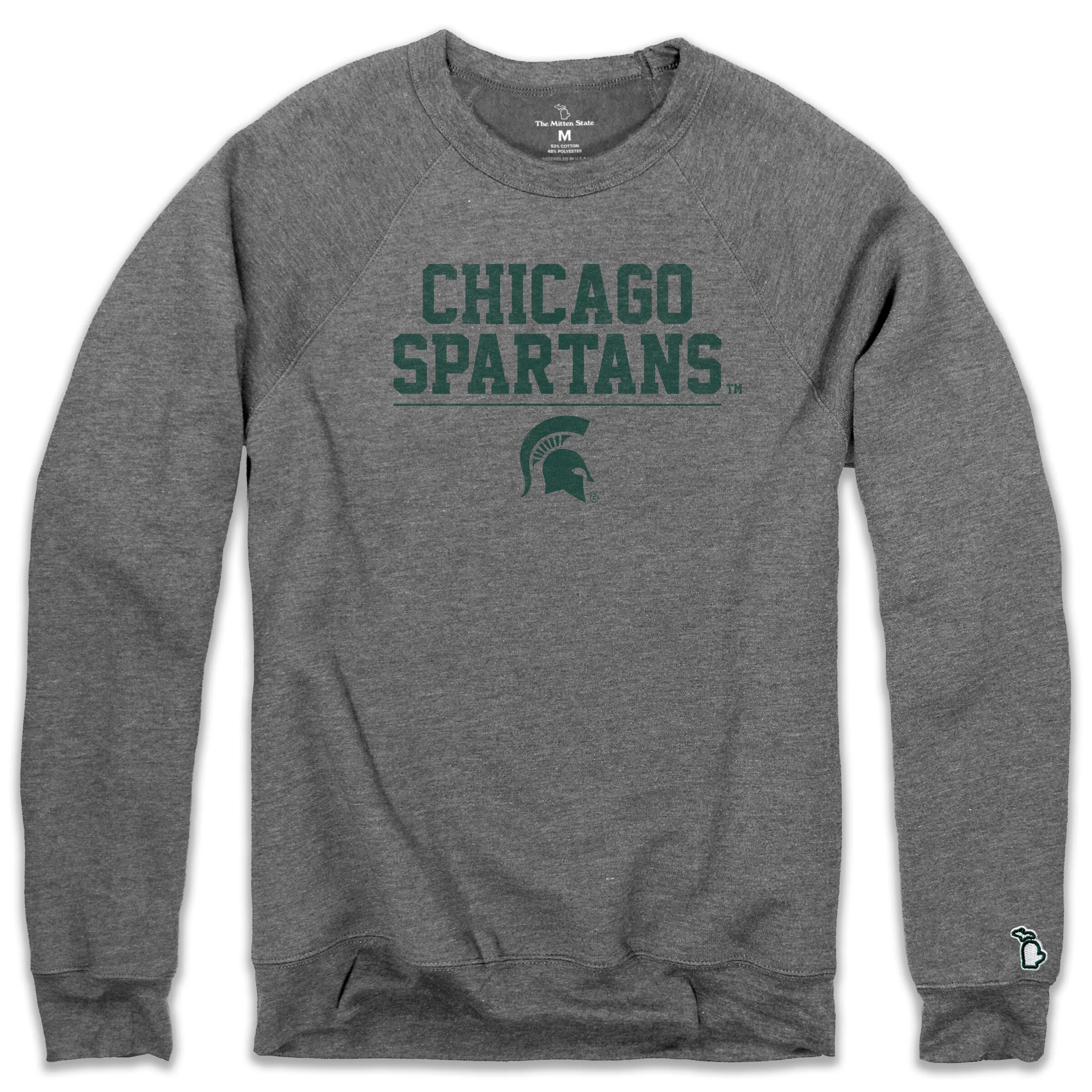 MSU - CHICAGO SPARTANS ALUMNI FLEECE SWEATSHIRT (UNISEX)