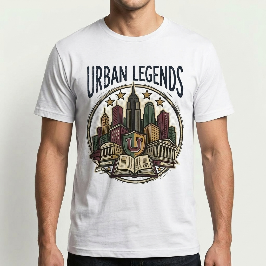 City Varsity Tee, Vintage Athletic Graphic T-Shirt, Unisex Streetwear Shirt CityTee3