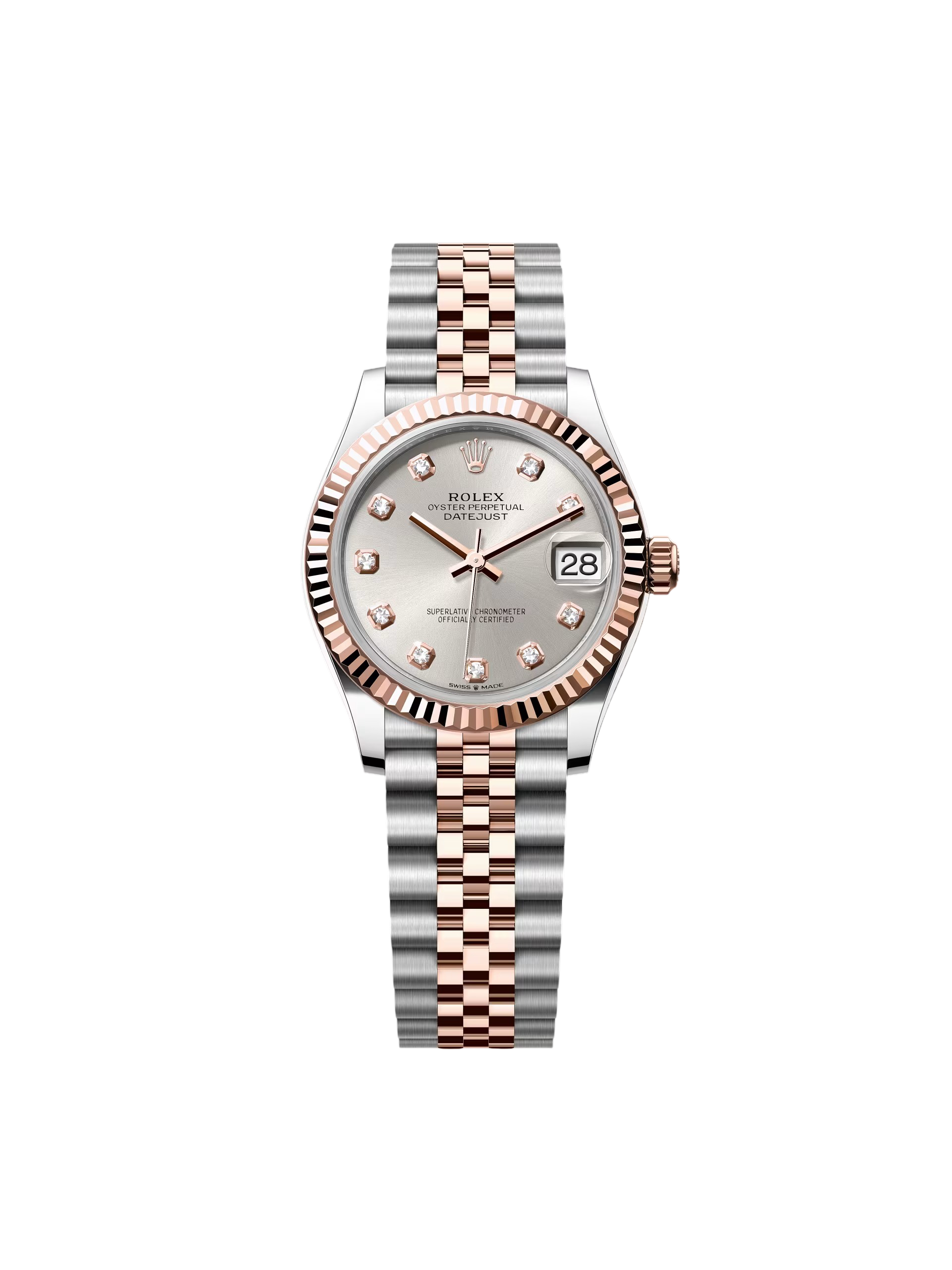 [2026 Mirror Grade]RLX Datejust m278271-0015/0016 Silver 31mm Dial Oyster Bracelet Watch