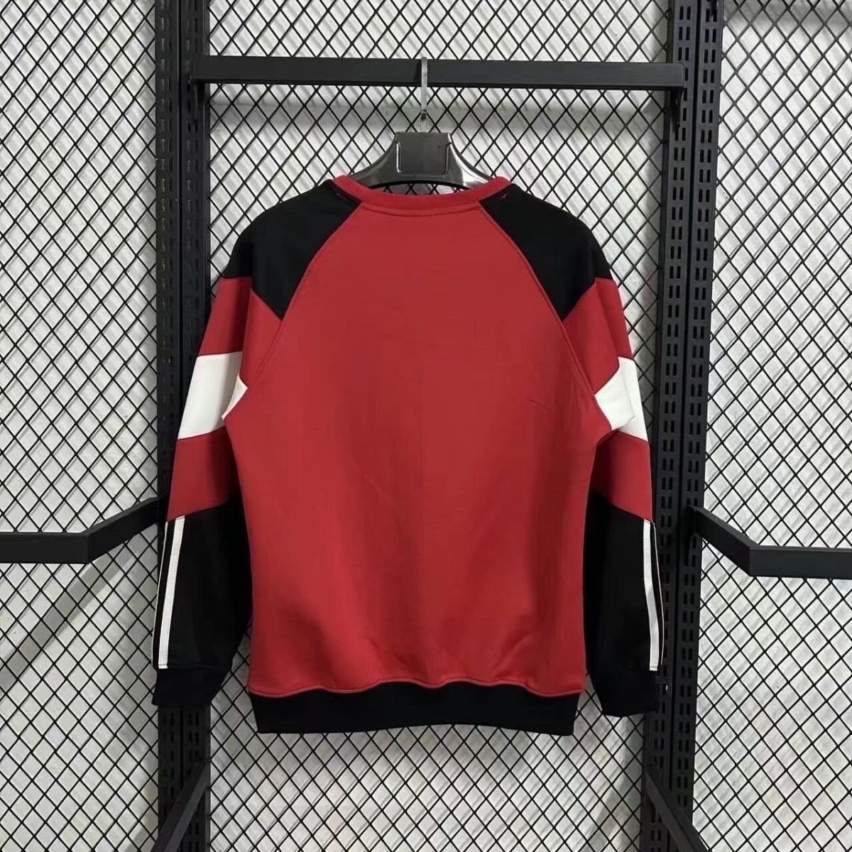 AC Milan Training Kit Casual Sweatshirt Red 2025/26