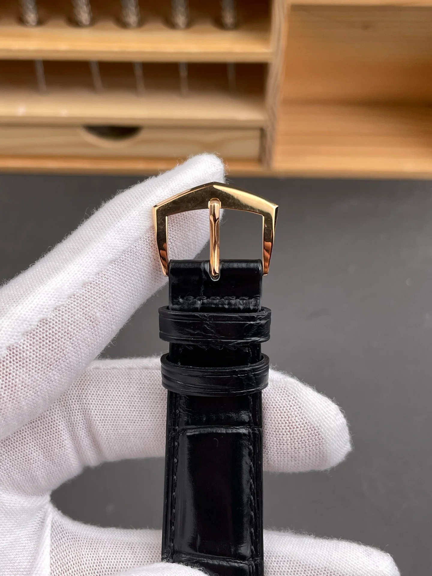 Patek Calatrava 5227R Officer Case Rose Gold