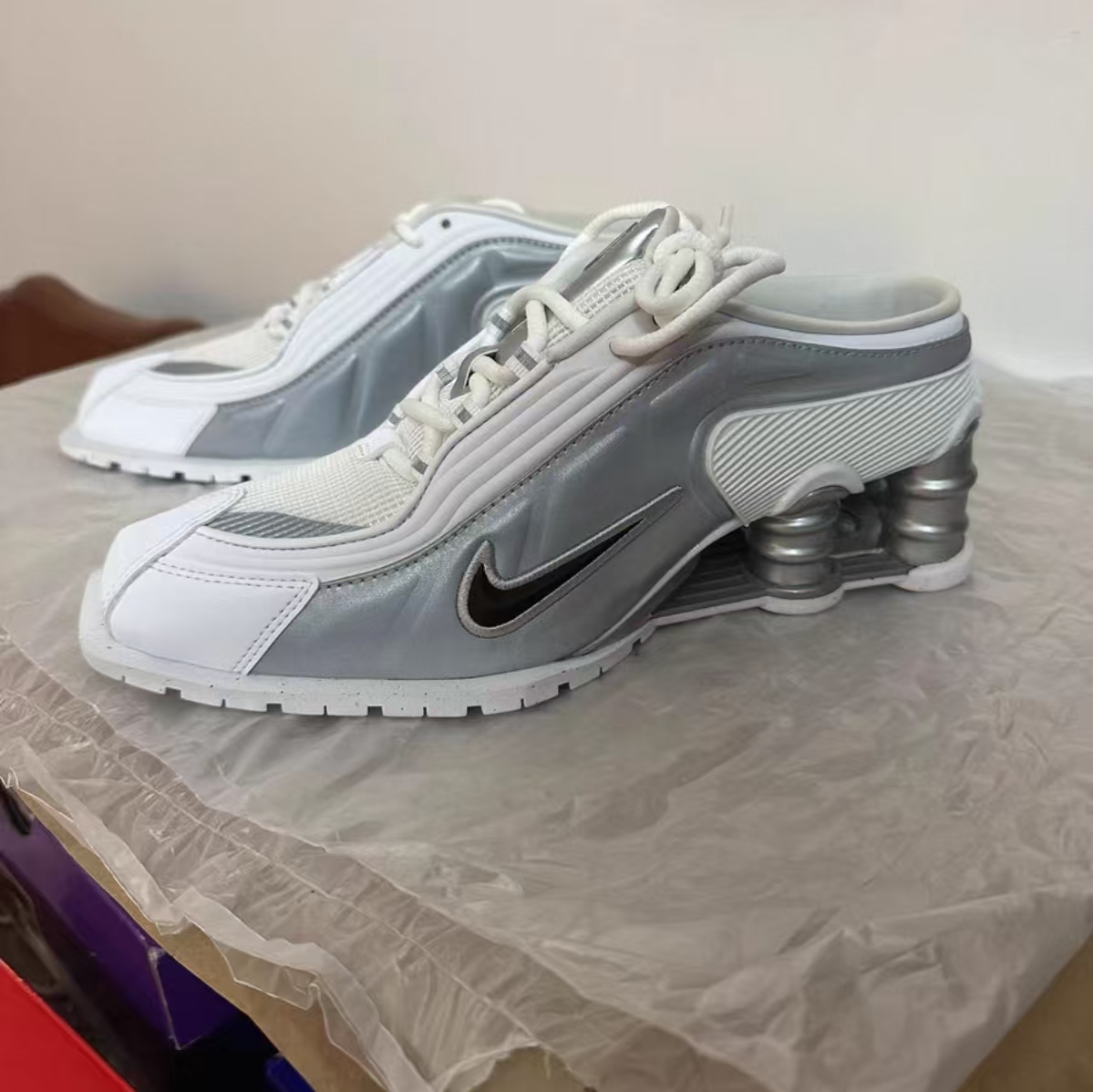 Martine Rose x Nike Shox MR4 Mule