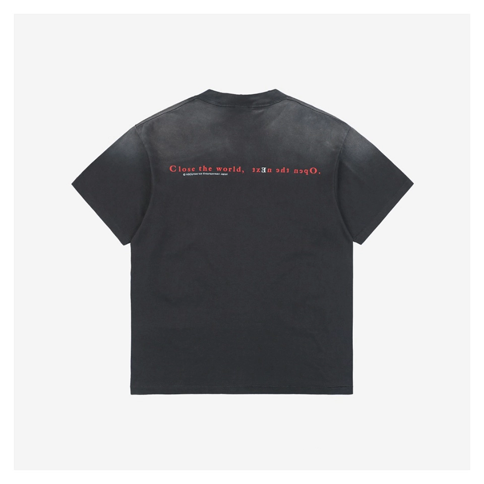 Saint Michael X Serial Experiments Lain Printed T-Shirt