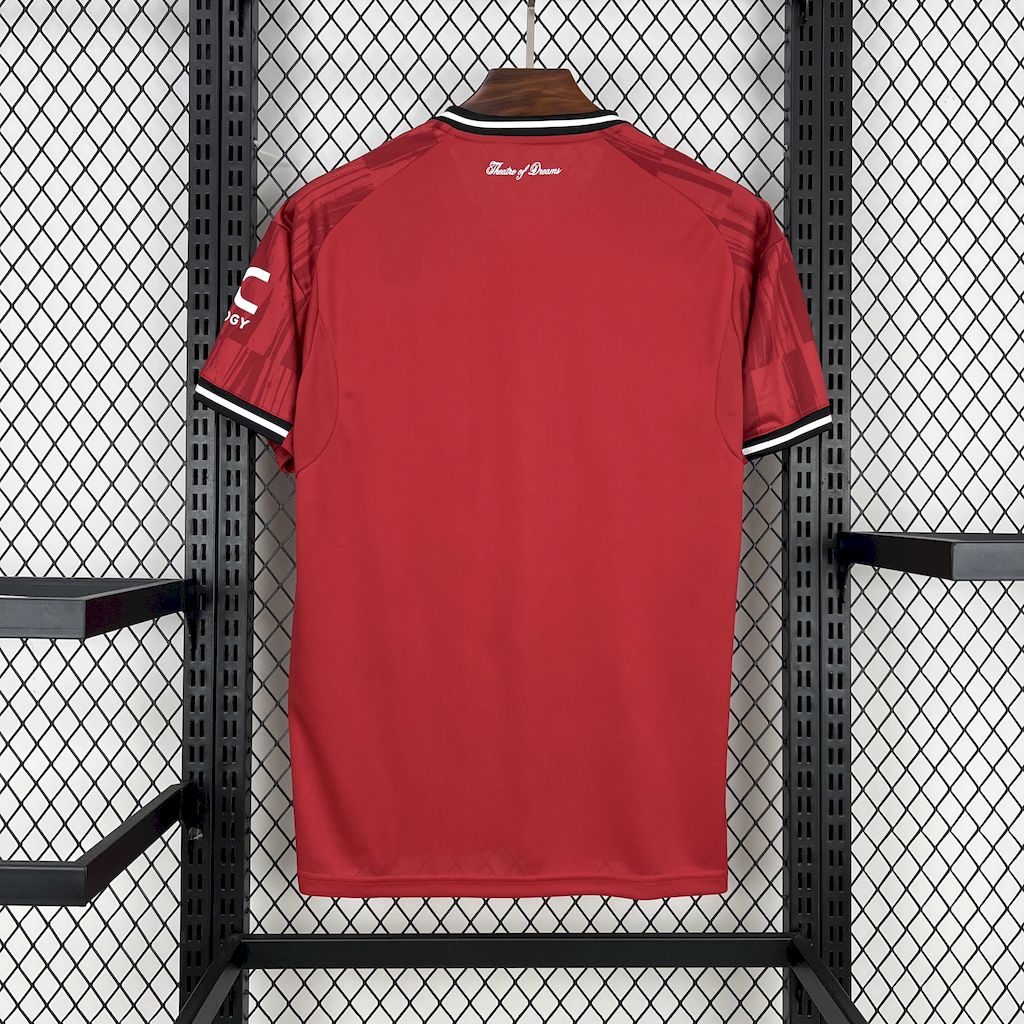 Manchester United Home Football Jersey Shirt 2025/26