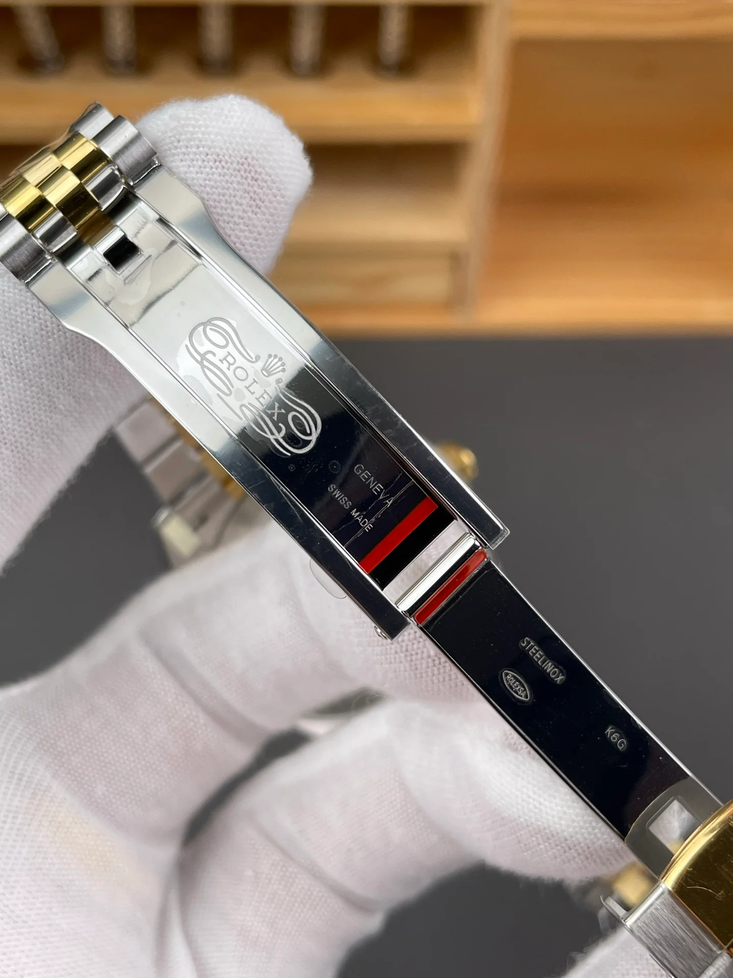 Two-tone Wimbledon Datejust