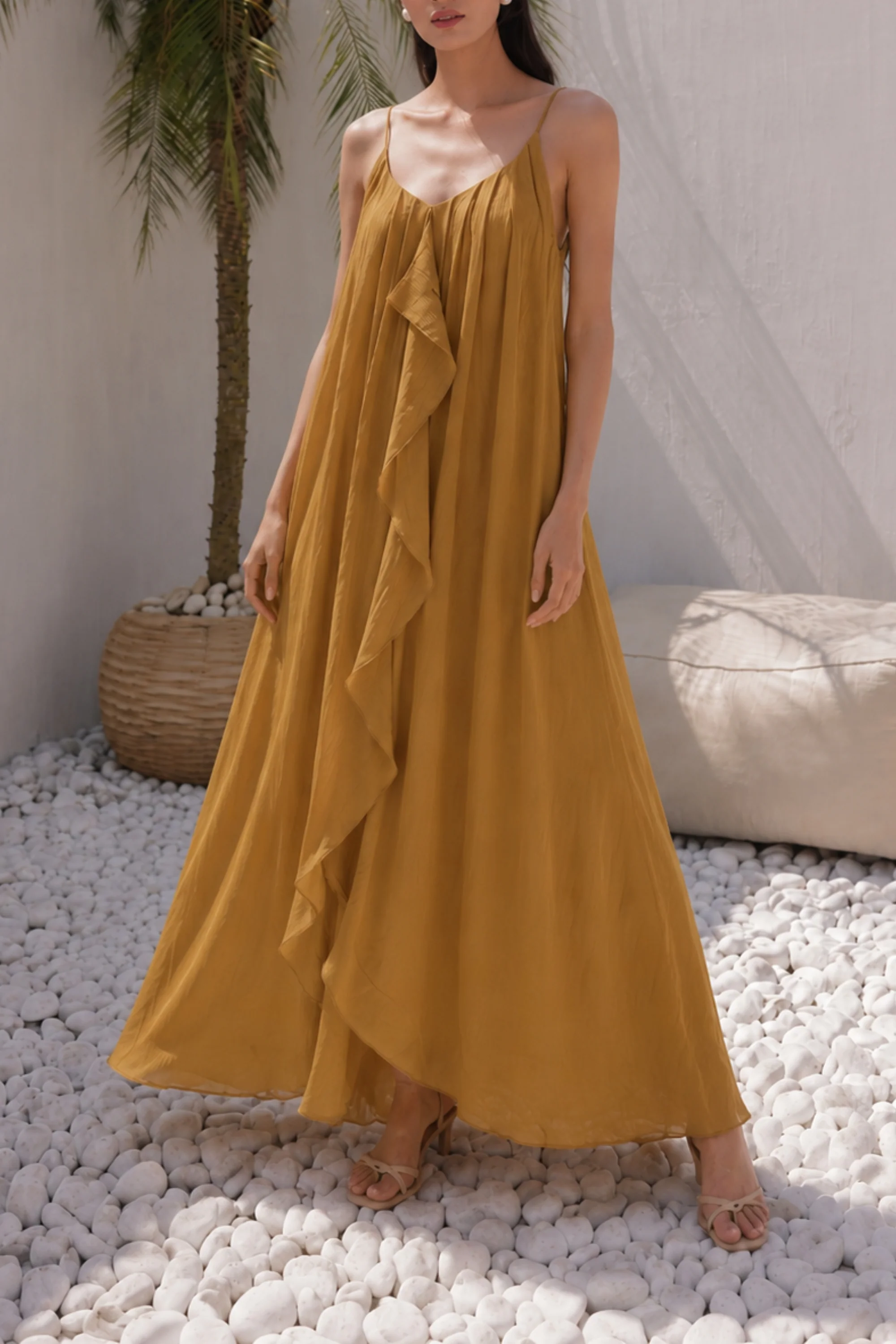 Honeyfall Ruffle Dress