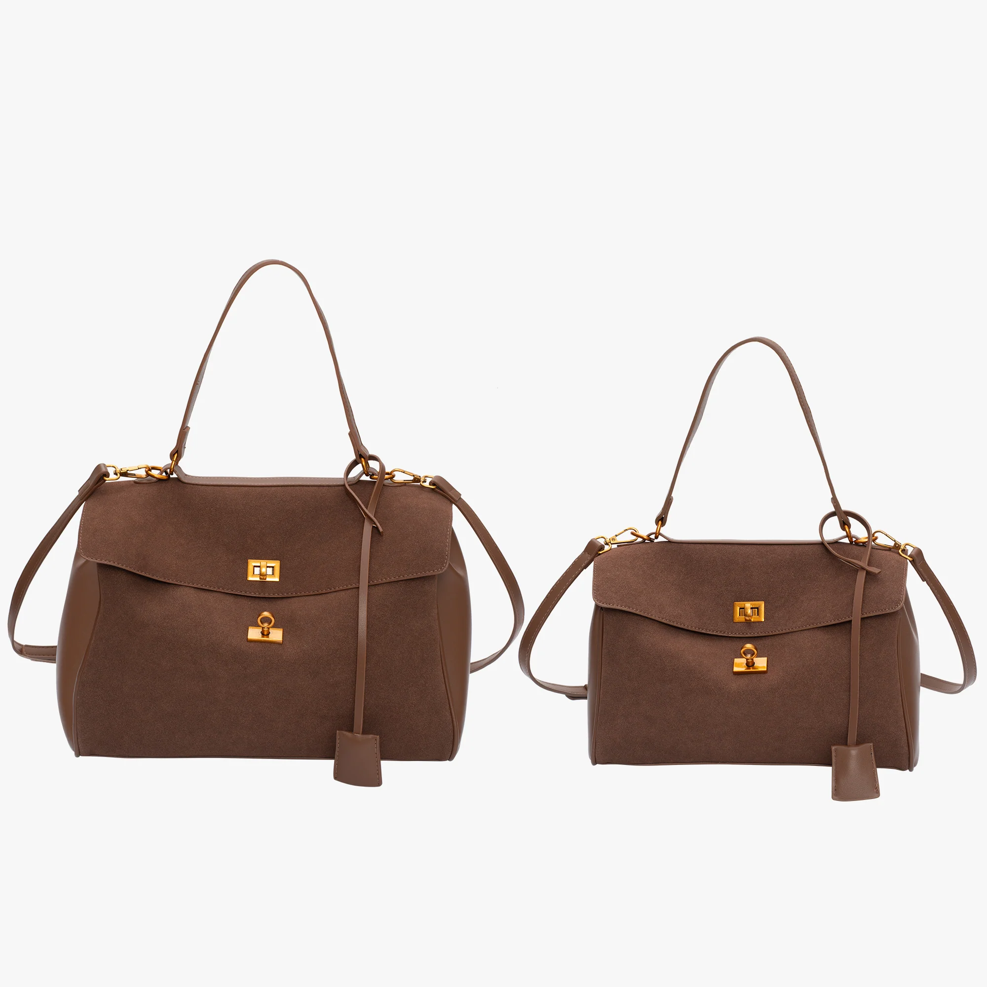 Suede Tote