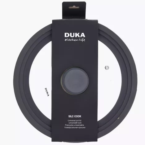 MARKA DUKA Pokrywka uniwersalna 3w1 do garnka lub patelni DUKA SILC COOK 28 cm szklana
