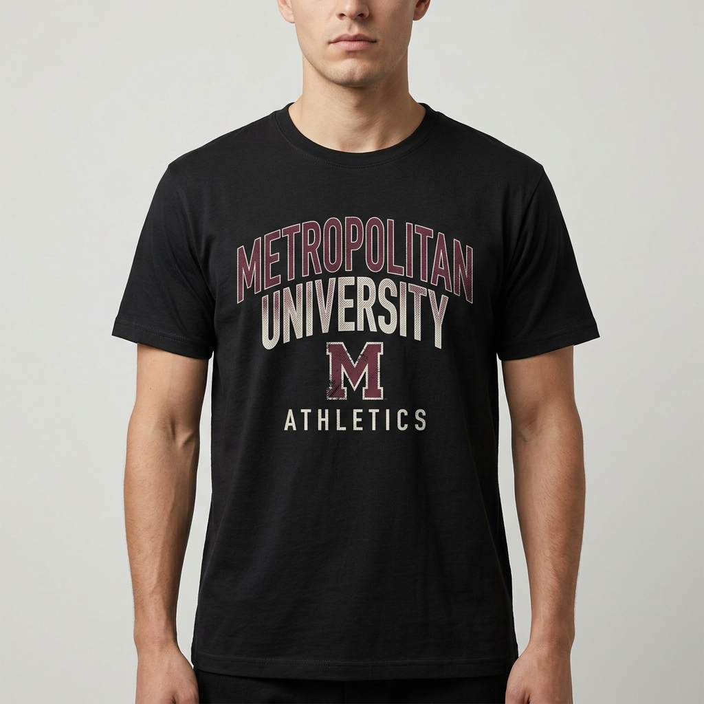 City Varsity Tee, Vintage Athletic Graphic T-Shirt, Unisex Streetwear Shirt CityTee7
