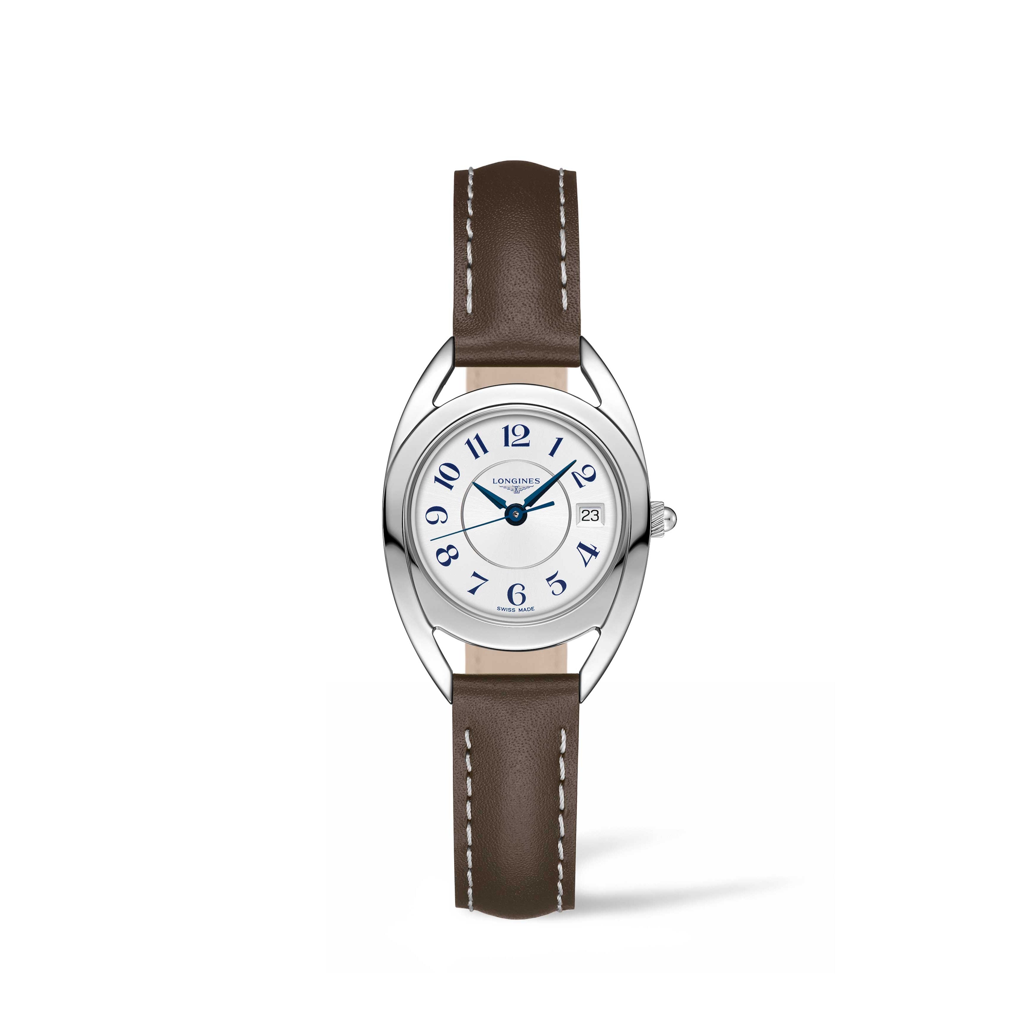[2026 Mirror Grade]Longines Women's L6.136.4.73.2 Equestrian Brown Leather Watch