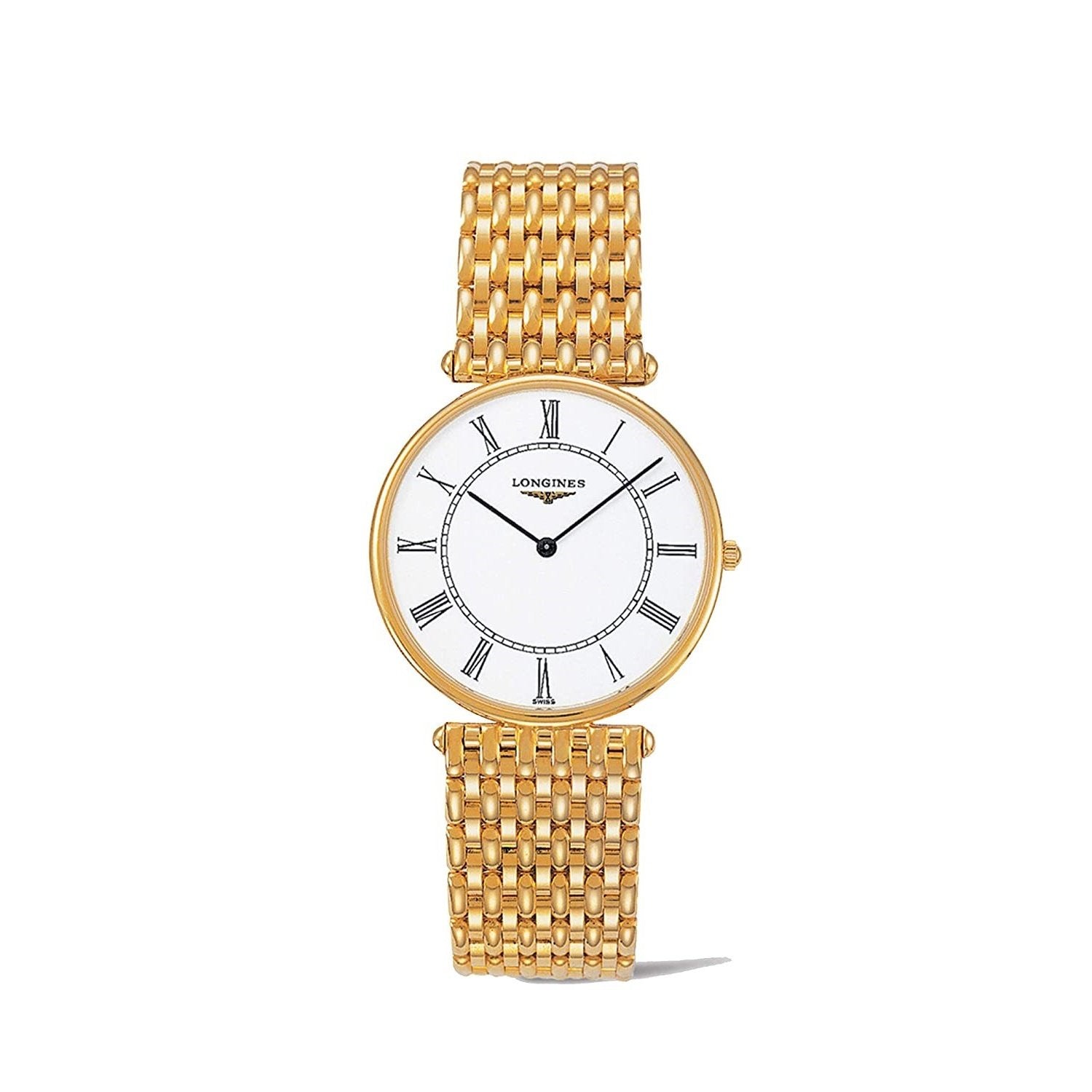 [2026 Mirror Grade]Longines Men's L46916116 La Grande Classique Gold-Tone 18kt Gold  Watch