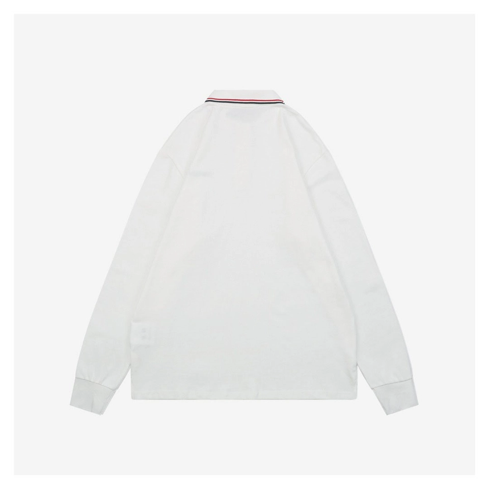 MM Contrast-Tipped Logo Polo Shirt