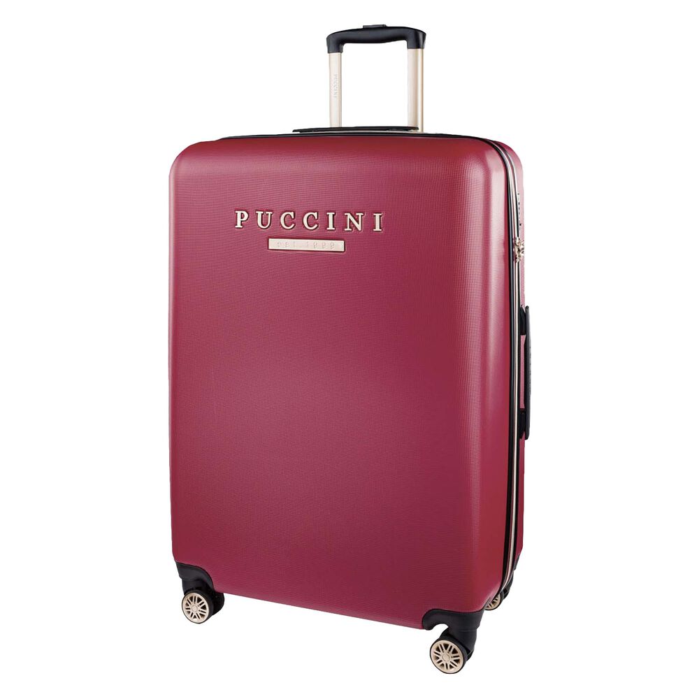 PUCCINI Walizka duża 52 x 28 x 77,5 cm Puccini Los Angeles, bordowa