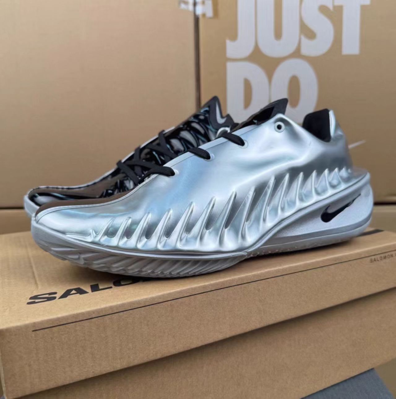 Nike G.T. Cut 4 "Metallic Silver / Black Swoosh"