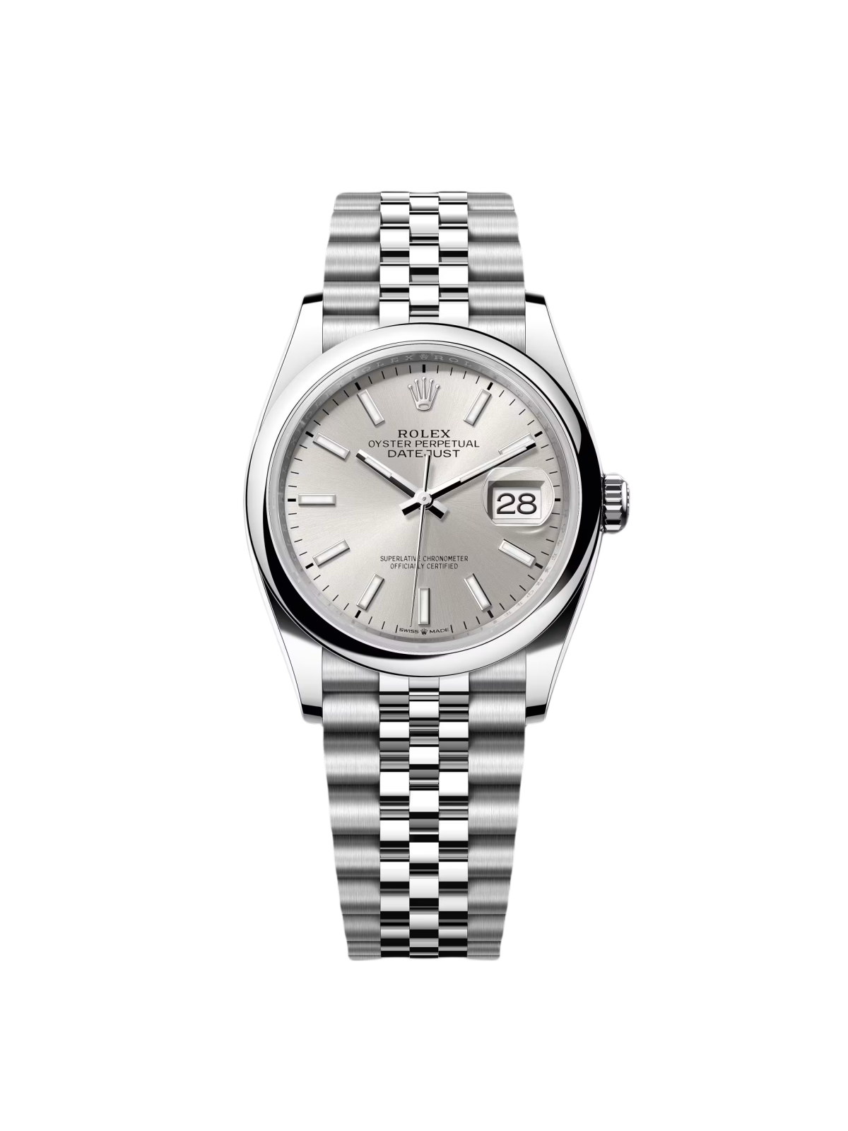 [2026 Mirror Grade]RLX  Datejust 36mm 126200 Oyster Perpetual Silver Dial Jubilee Stainless Steel