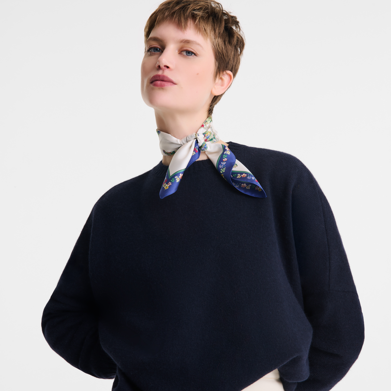 Le Jardin Longchamp Silk scarf 50