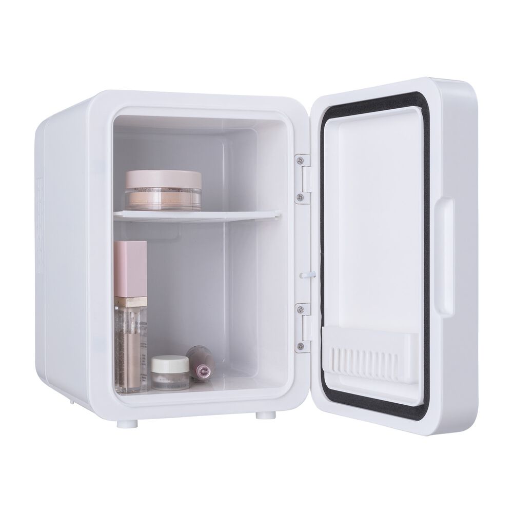 HOFFEN Lodówka kosmetyczna Hoffen, 4 l, 36 W, z lustrem LED, biała
