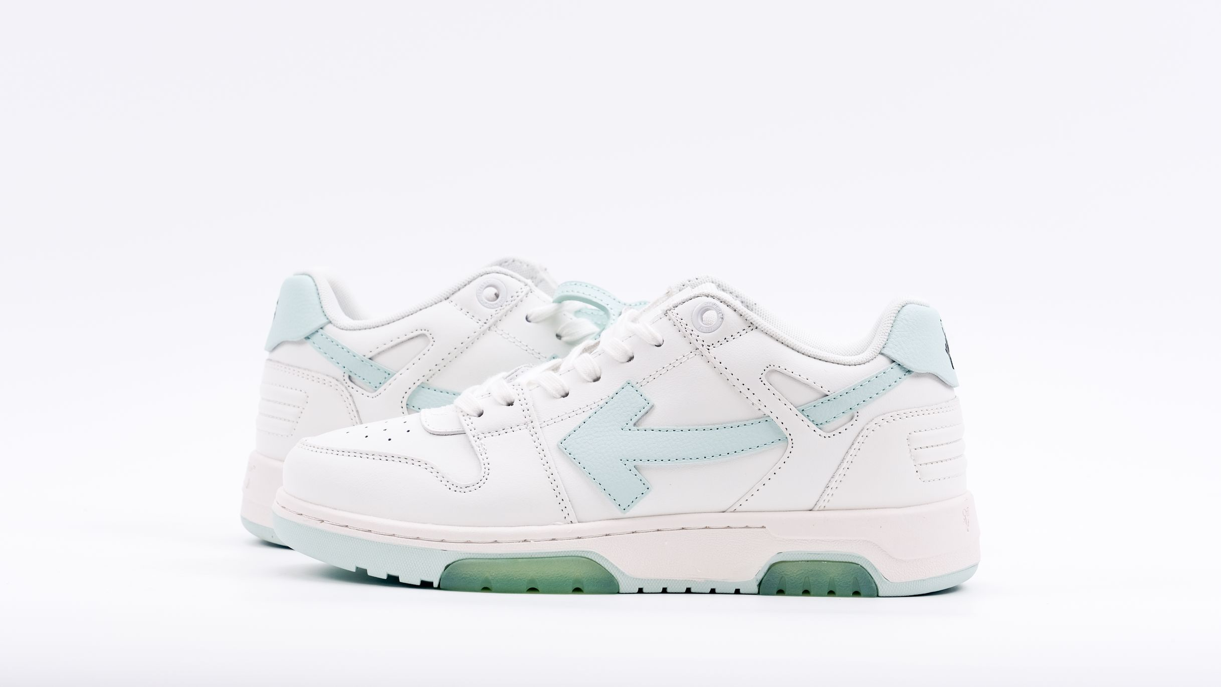 Off-White Out Of Office 'White Mint Green' Replica