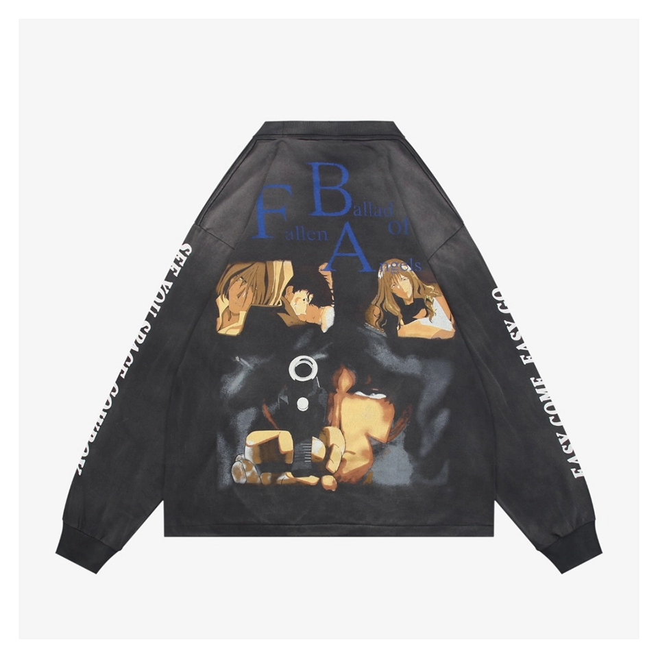 Saint Michael X Cowboy Bebop “Ballad Of Fallen Angels” Vintage Wash Shirt