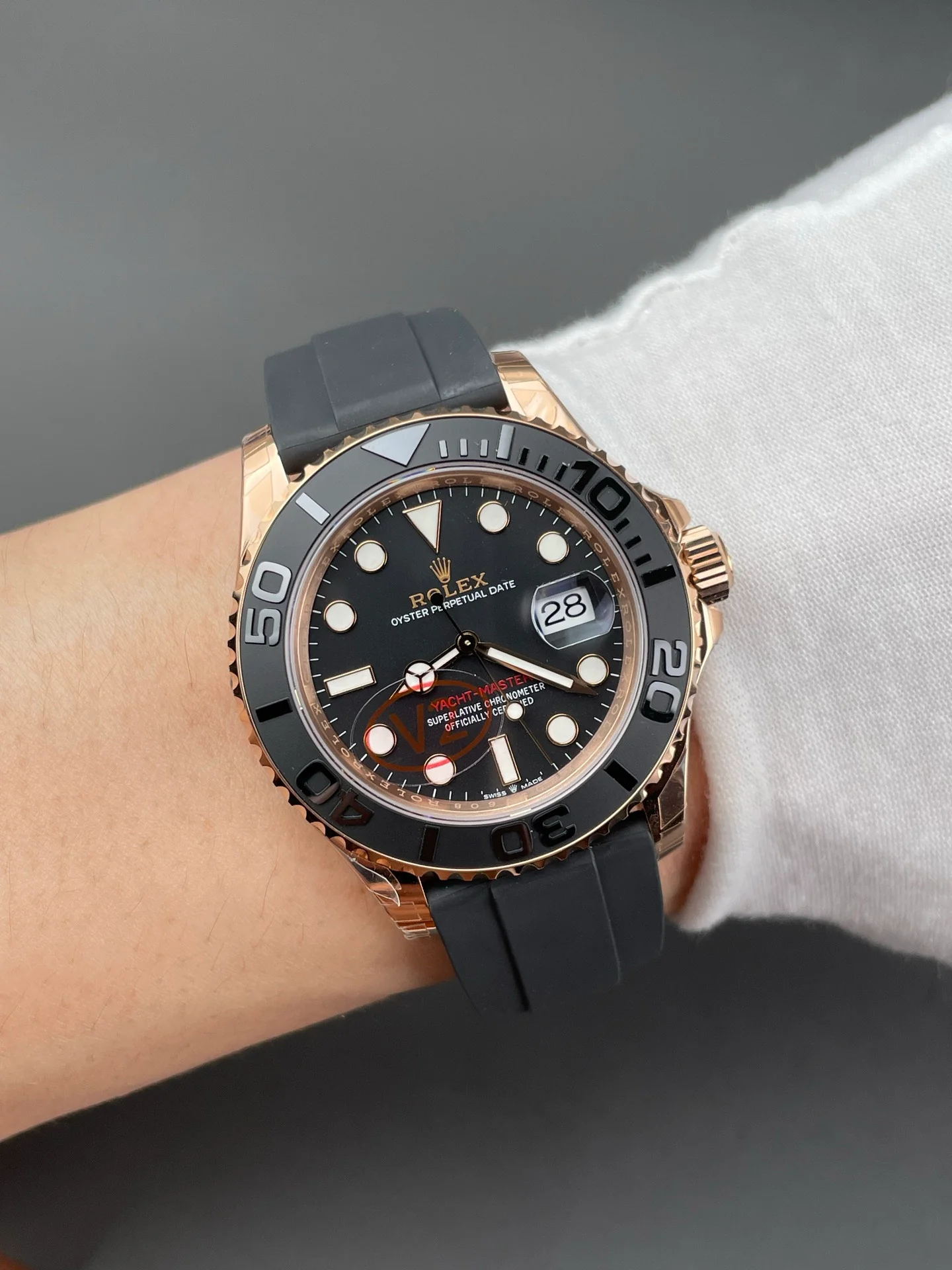 Rose Gold Yacht-Master M126655-0002
