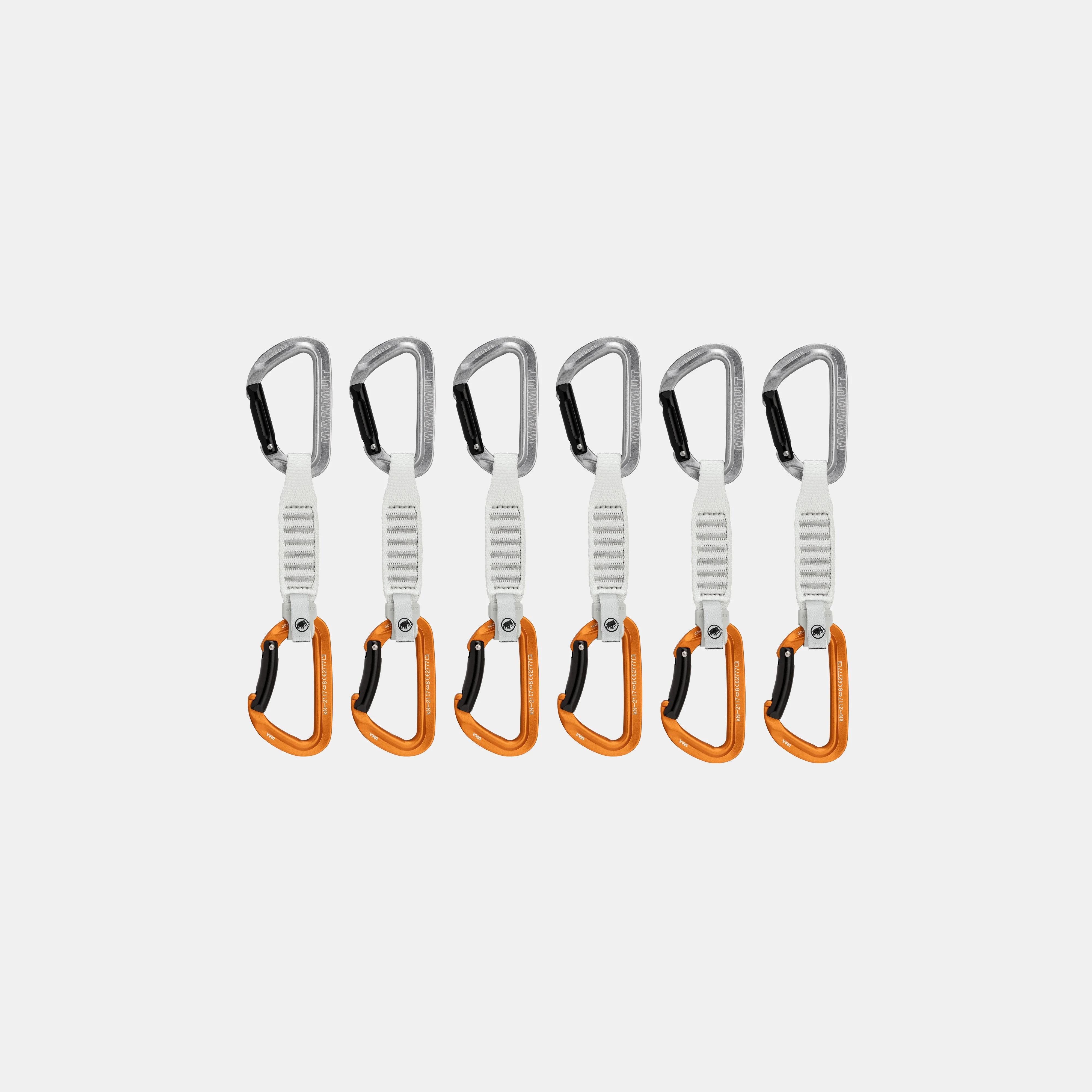 Sender Keylock 12 cm 6-Pack Quickdraws