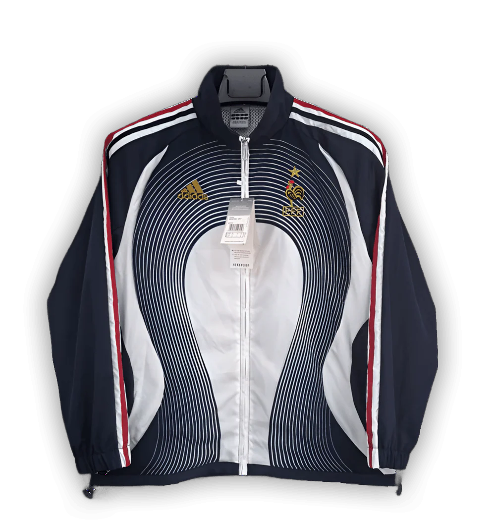 France Retro Windbreaker