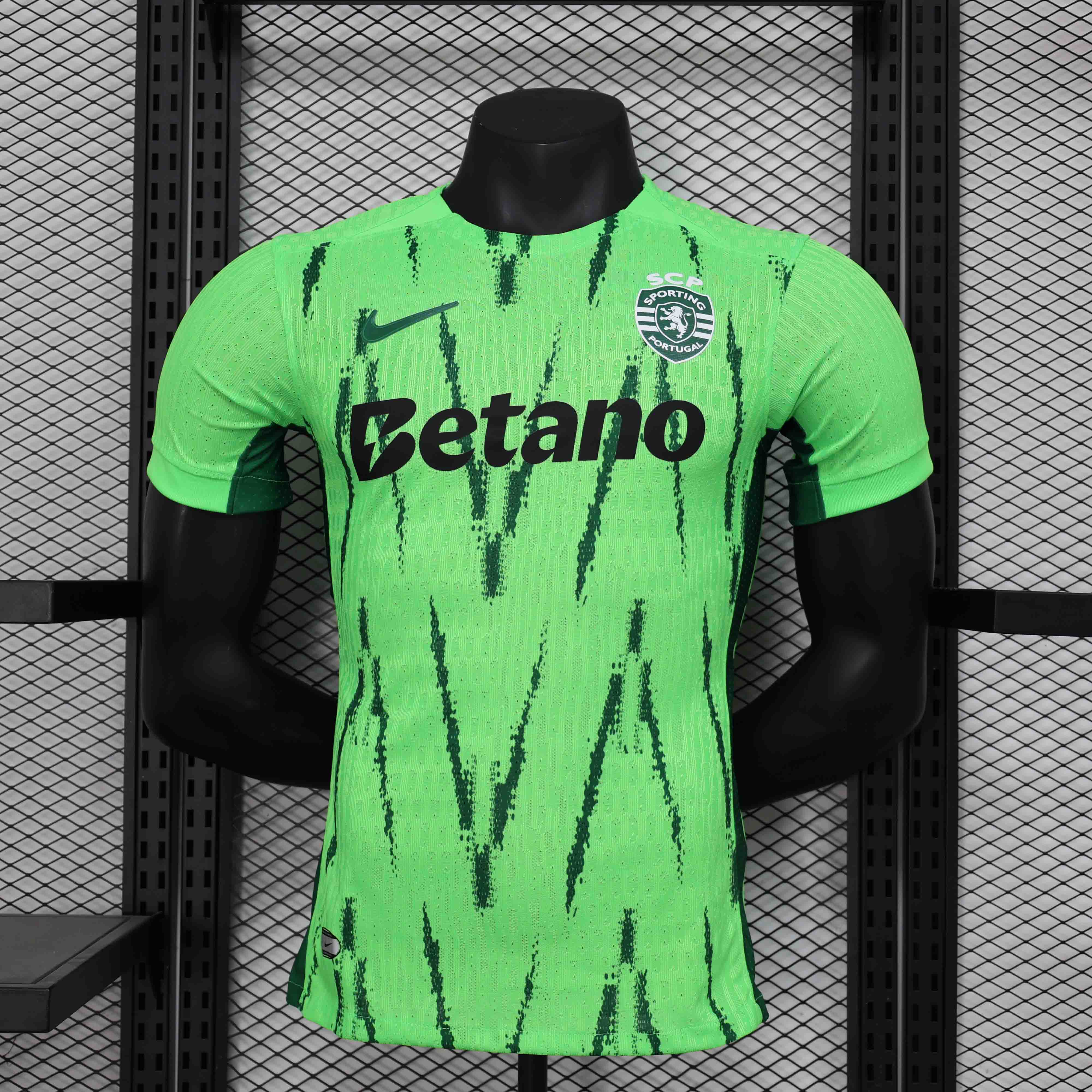 Sporting CP Authentic Soccer Jersey Fourth Away Shirt 2024/25