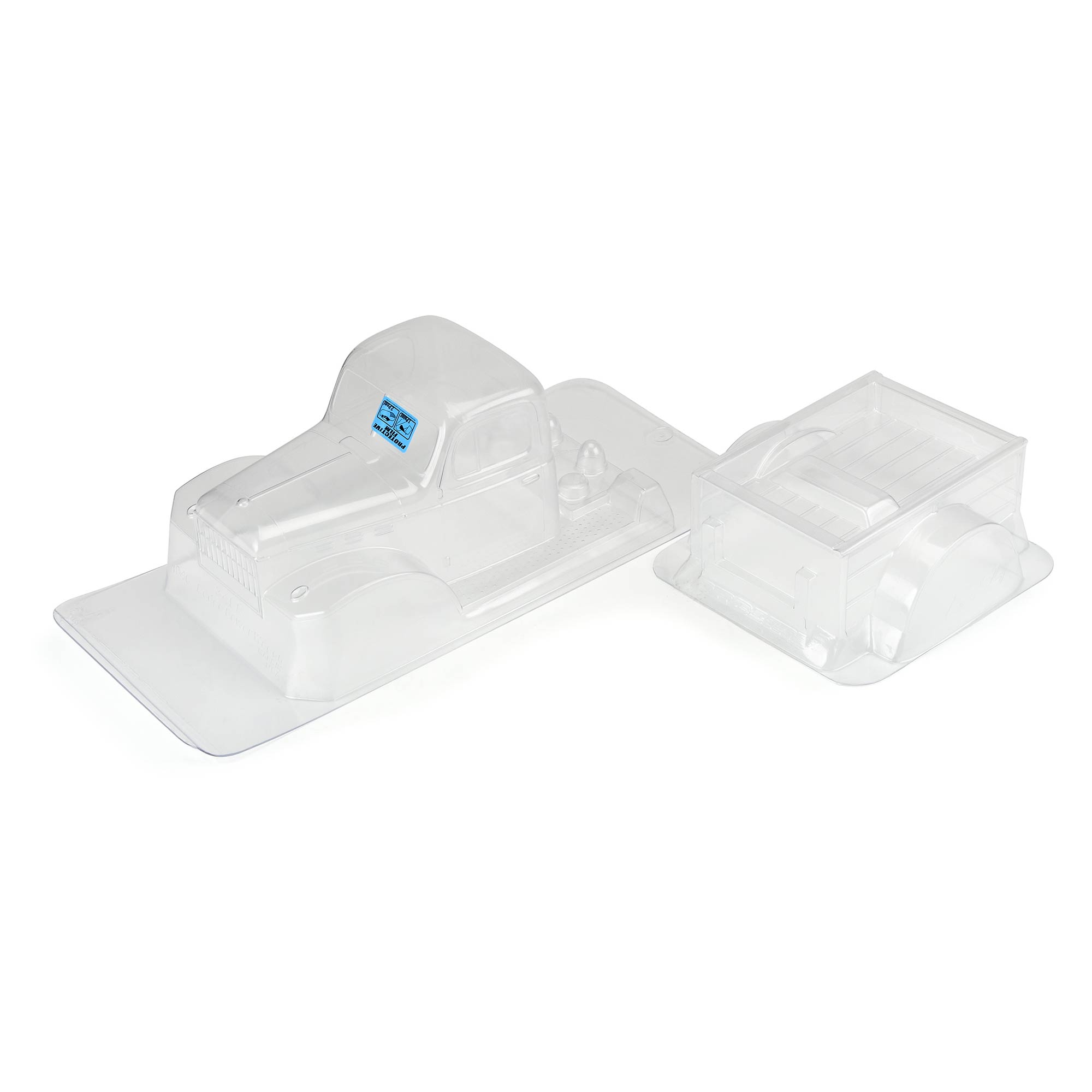 1/10 1946 Dodge Power Wagon Clear Body 12.3