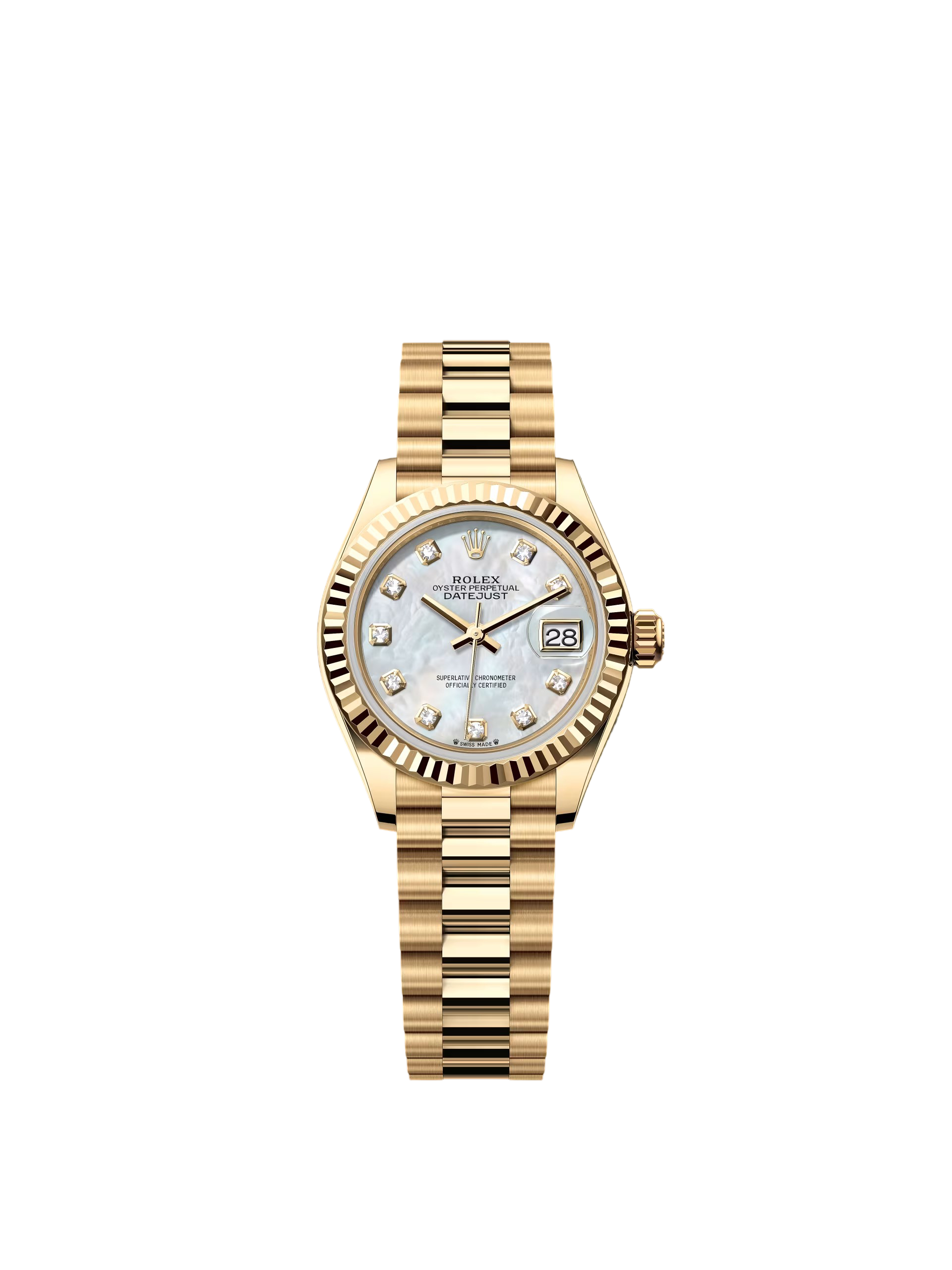 [2026 Mirror Grade]RLX Lady-Datejust 28mm 279178 Mother-of-Pearl Diamonds Dial