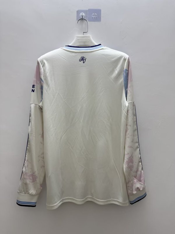 Aston Villa Football Jersey Third Away Long Sleeve Custom Shirt 2025/26