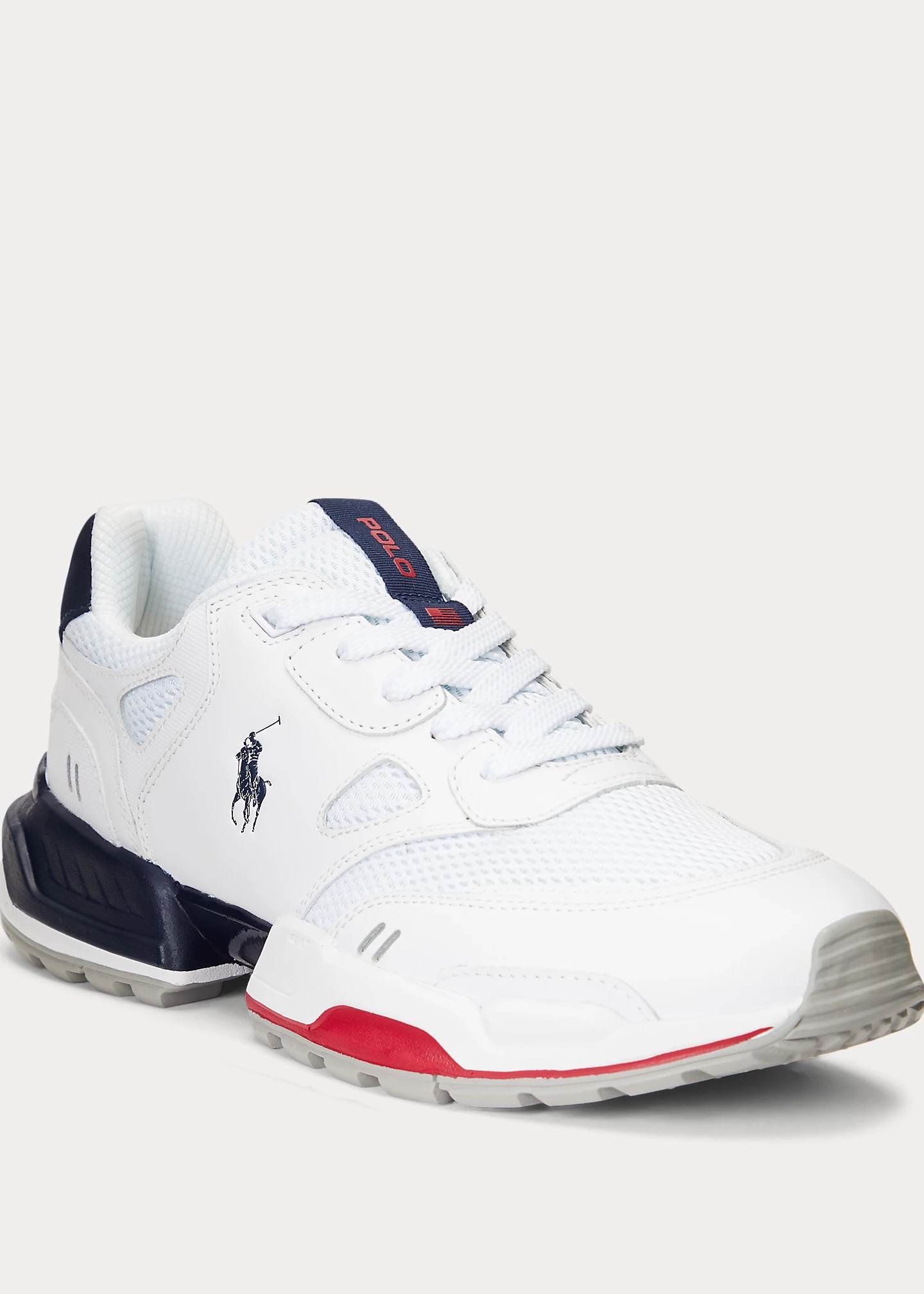 Jogger Leather & Mesh Sneaker