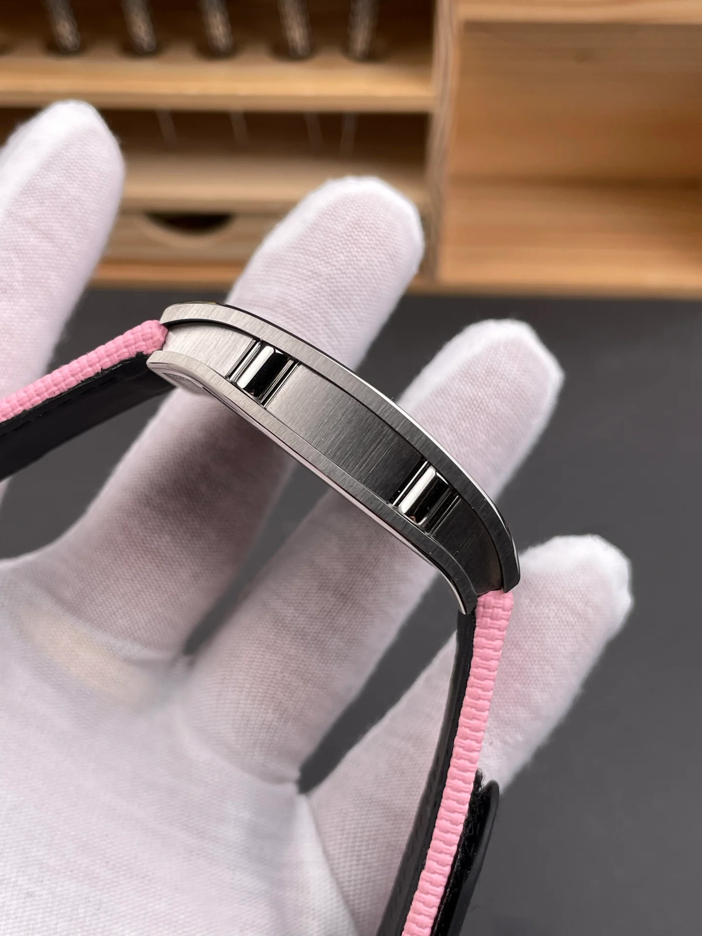 RM67-01 Titanium Case Ultra-Thin Baby Pink