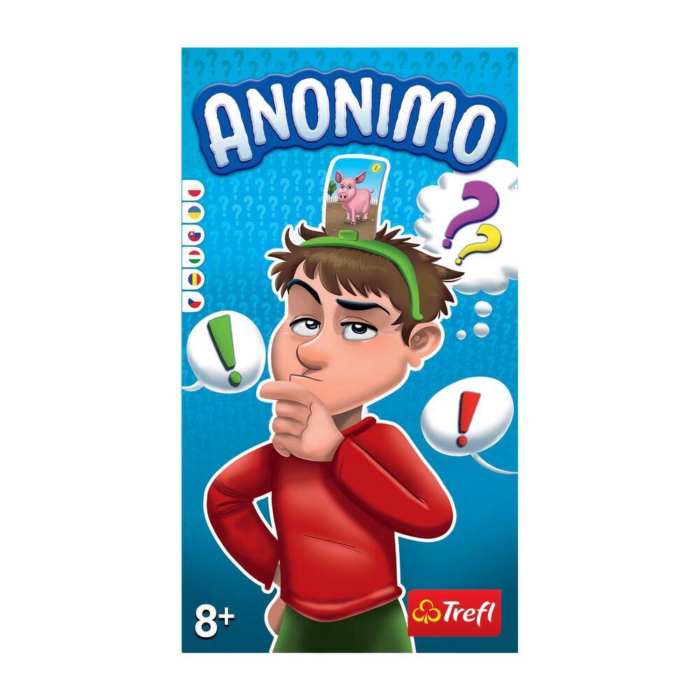 TREFL Gra towarzyska Trefl Anonimo, 8+