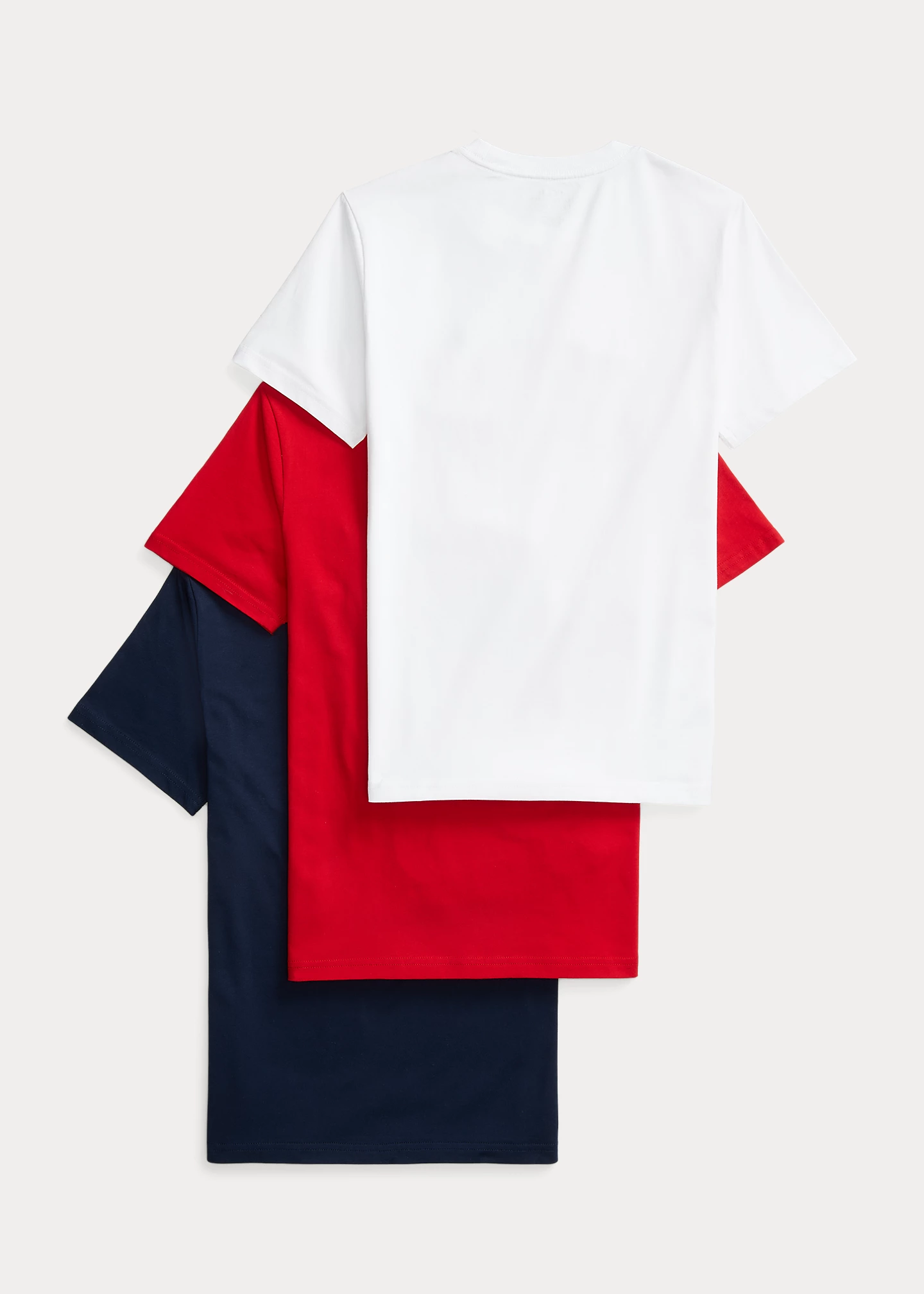 Cotton Jersey Crewneck Tee 3-Pack