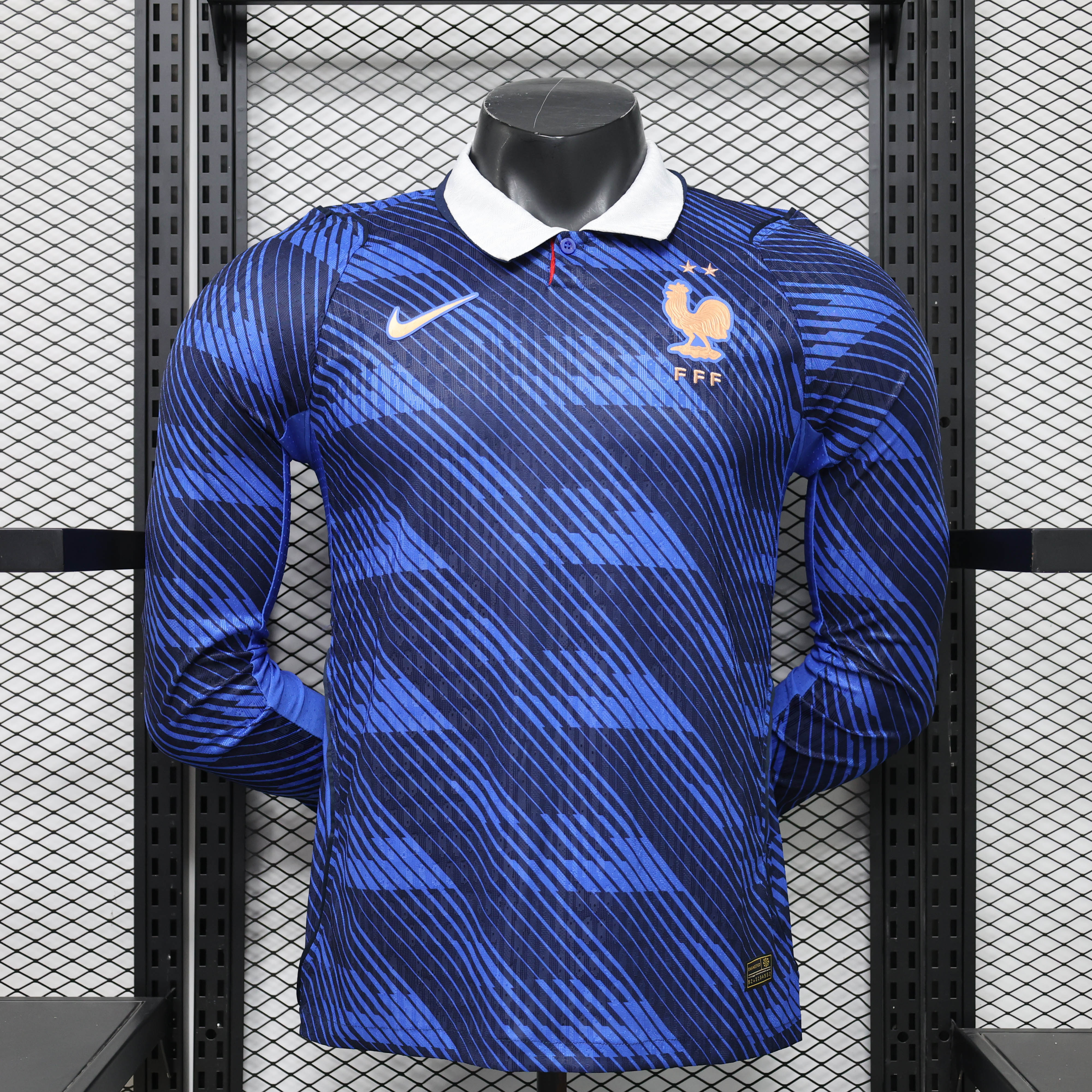 2026 Player Version Long Sleeve France Home Shirt