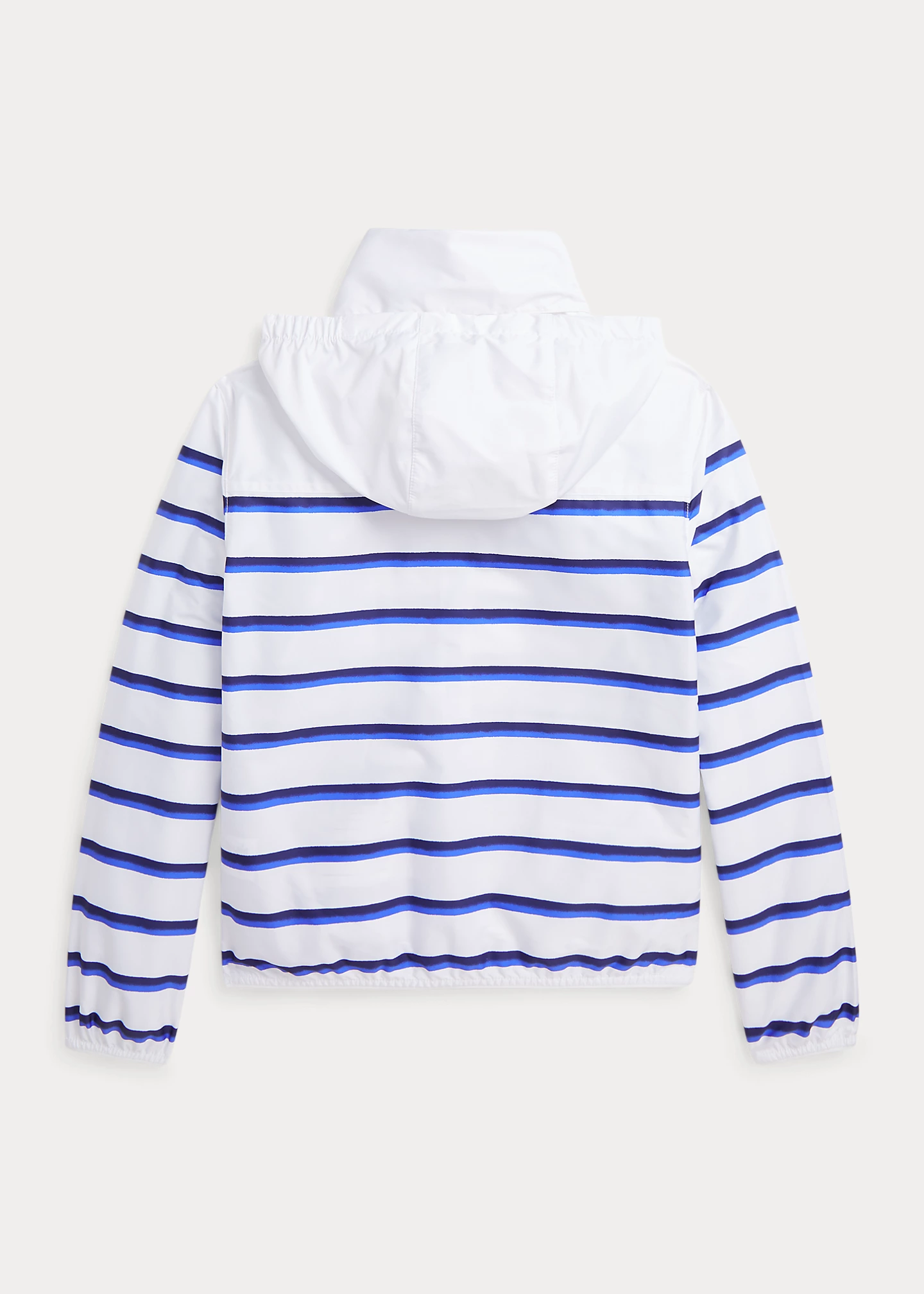 Striped Packable Water-Repellent Jacket